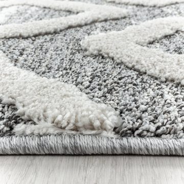 Hochflor-Teppich Teppich für den Flur oder Küche Boho-Design, Stilvoll Günstig, Läufer, Höhe: 20 mm
