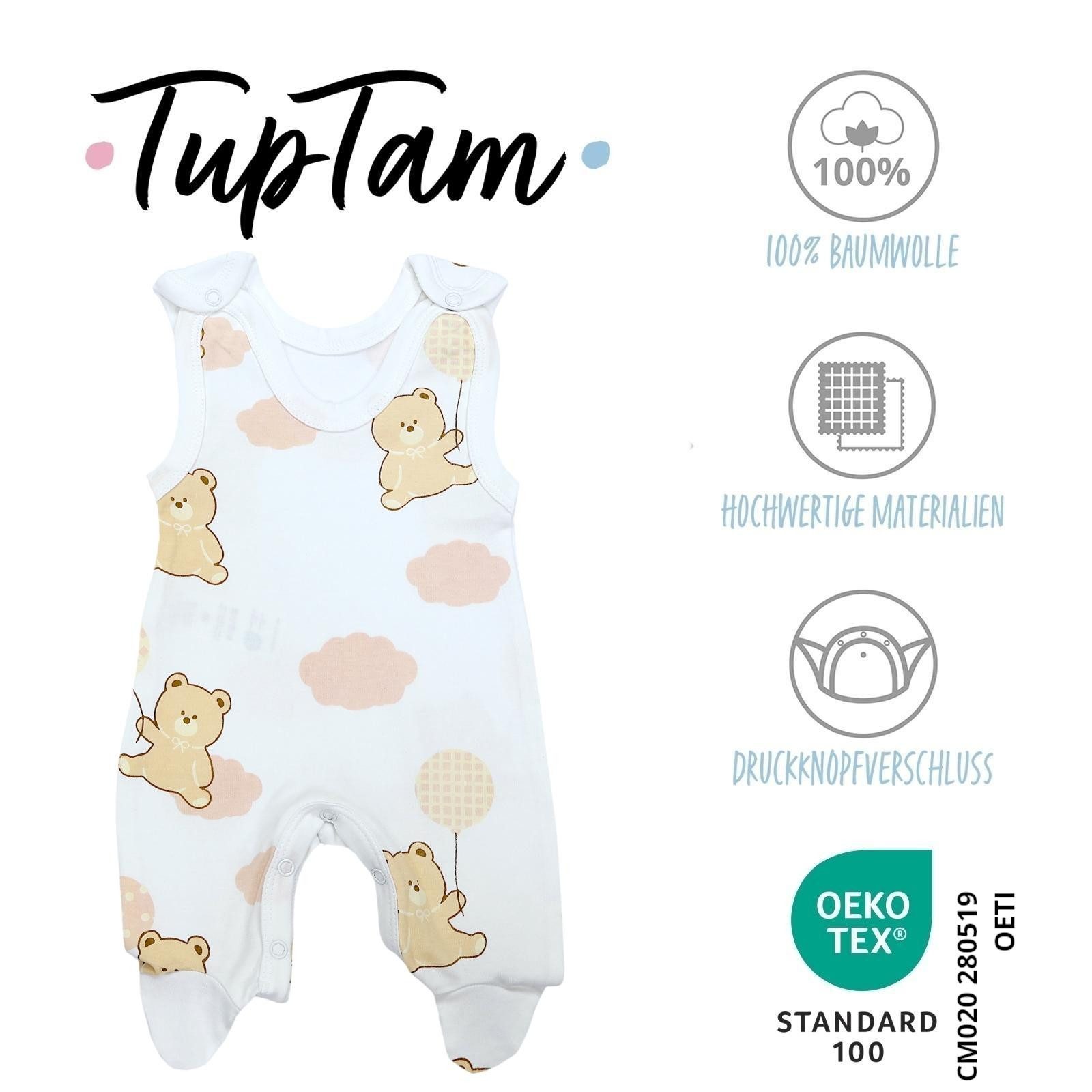 TupTam Strampler TupTam Unisex Baby Strampler mit Aufdruck 5er Set