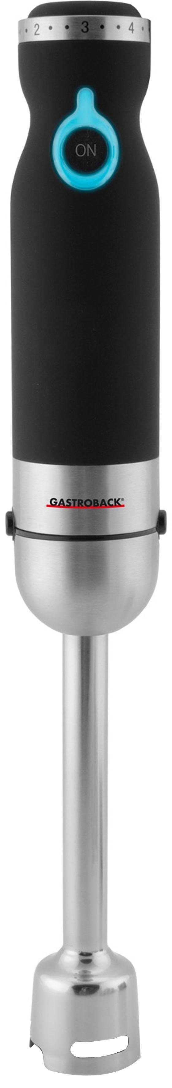 Gastroback Stabmixer 40976 Design Advanced Pro E, 800 W, Ergonomischer  Soft-Touch-Griff für eine sichere und bequeme Anwendung
