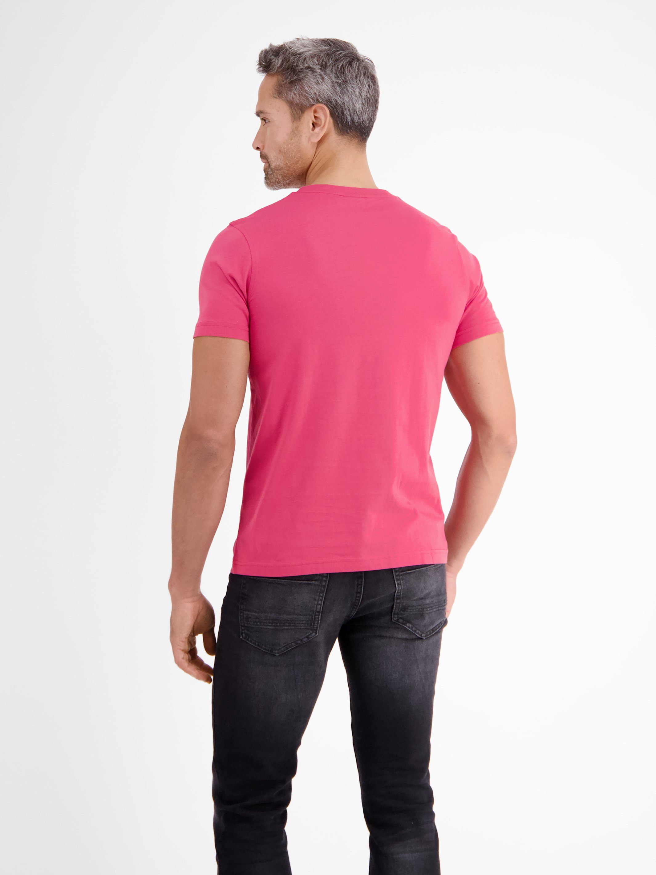 DUSTY T-Shirt mit LERROS ROSE O-Neck T-Shirt LERROS