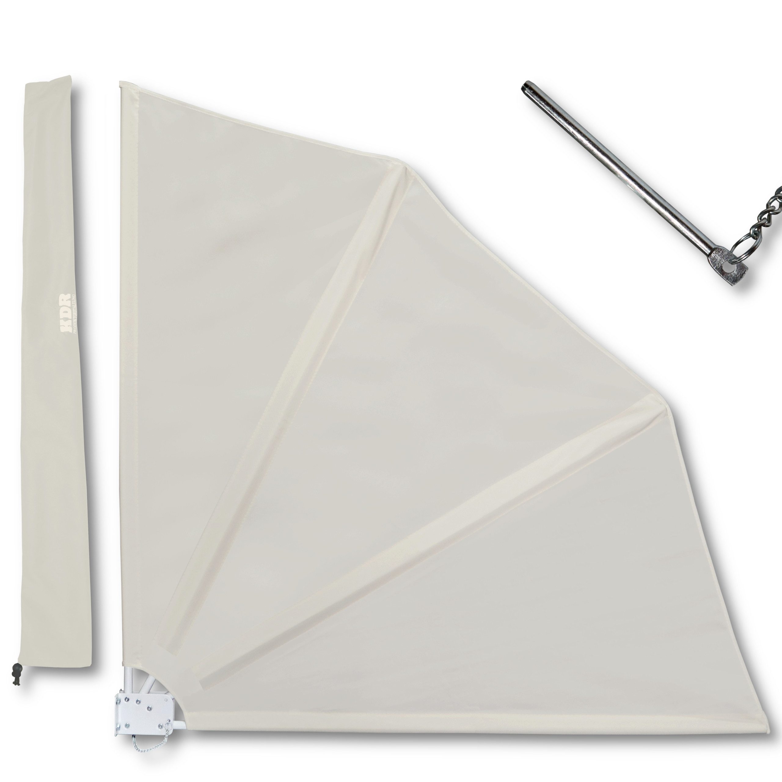 KDR Produktgestaltung Balkonsichtschutz Balkonfächer 120x120 cm für Balkon günstig online kaufen