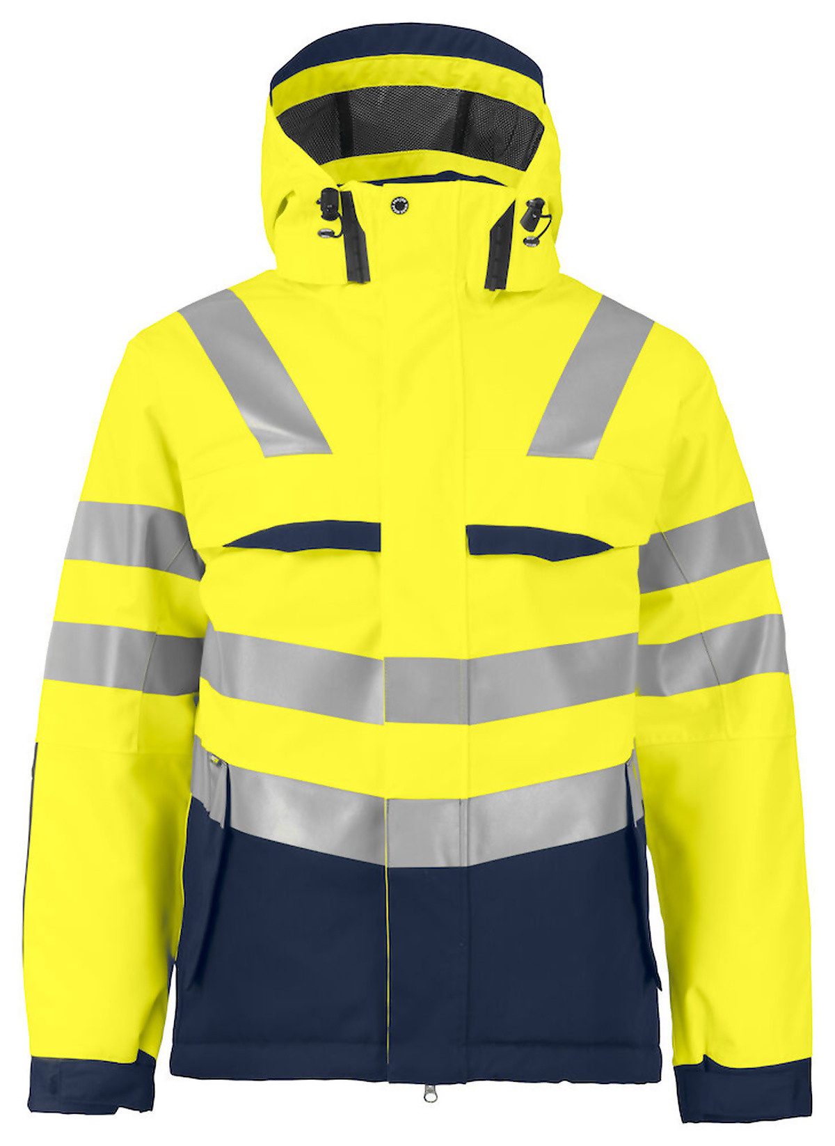 ProJob Arbeitsjacke 6422 GEFÜTTERTE JACKE EN ISO 20471 KLASSE 3