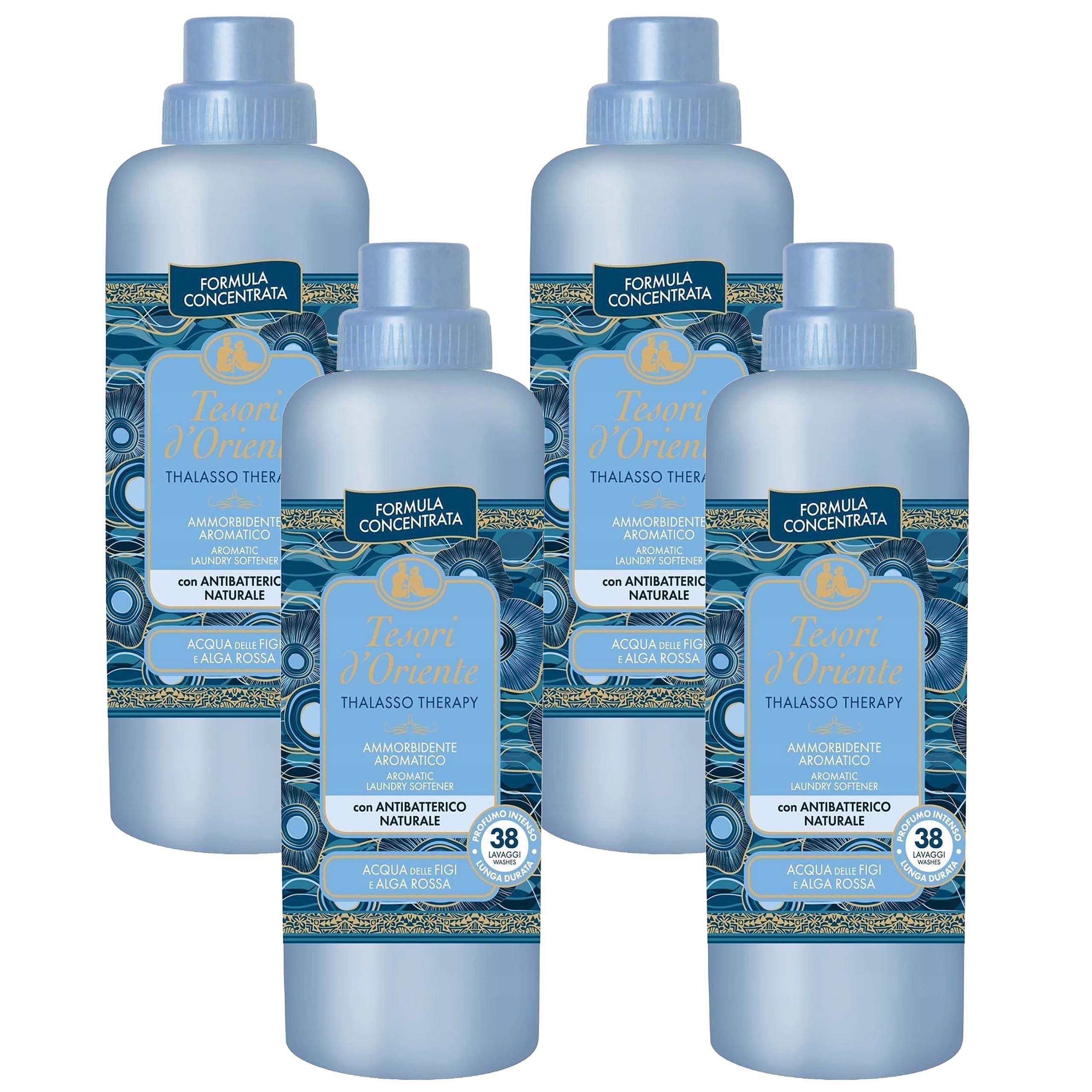 Sarcia.eu Tesori d'Oriente Thalasso Therapy konzentrierter Weichspüler 760 ml x4 Weichspüler