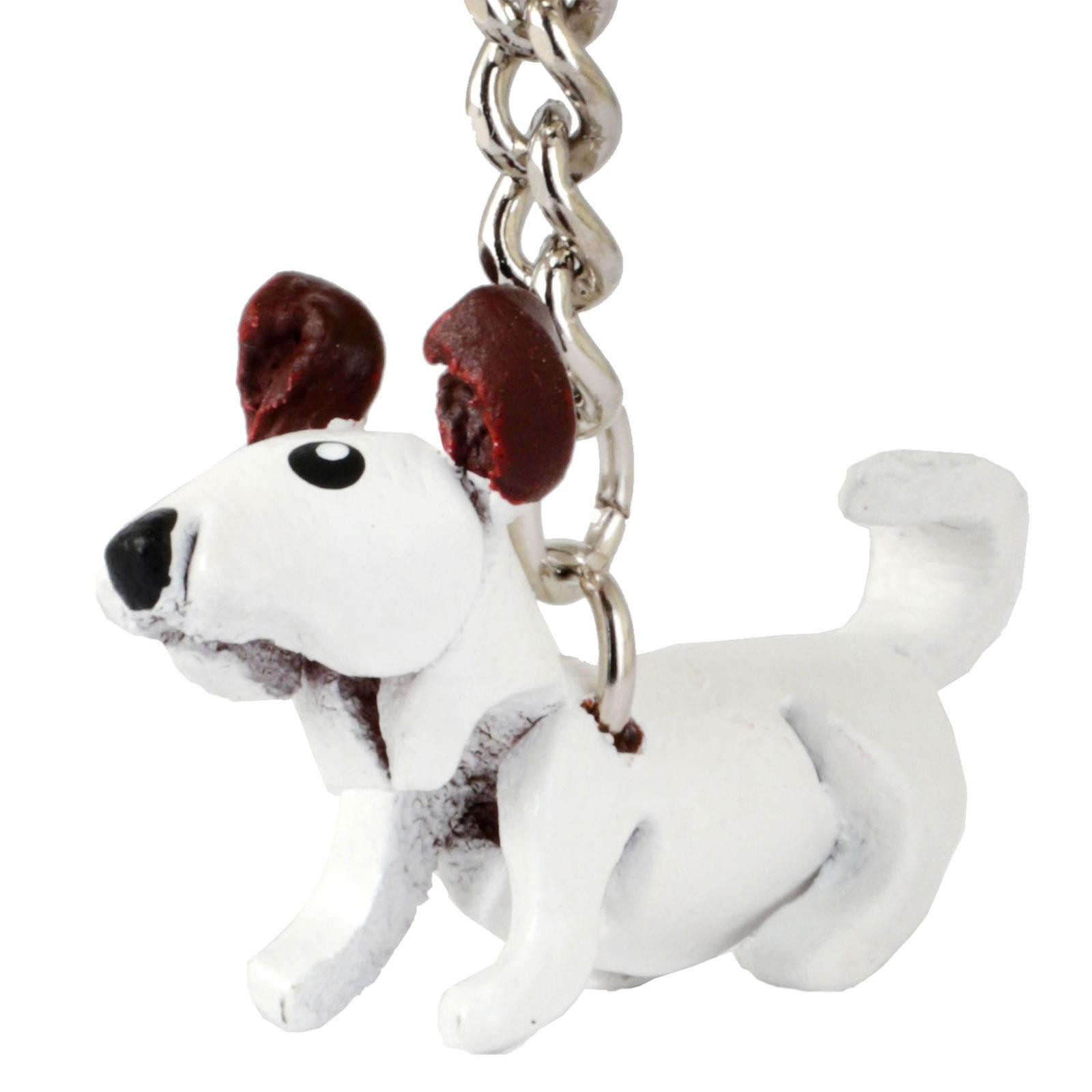 Schlüsselanhänger Set Jack Russell Terrier Schlüsselanhänger aus Leder