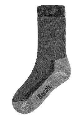 Bench. Wandersocken (2-Paar) Wollsocken aus flauschigem Material mit 65% Wolle