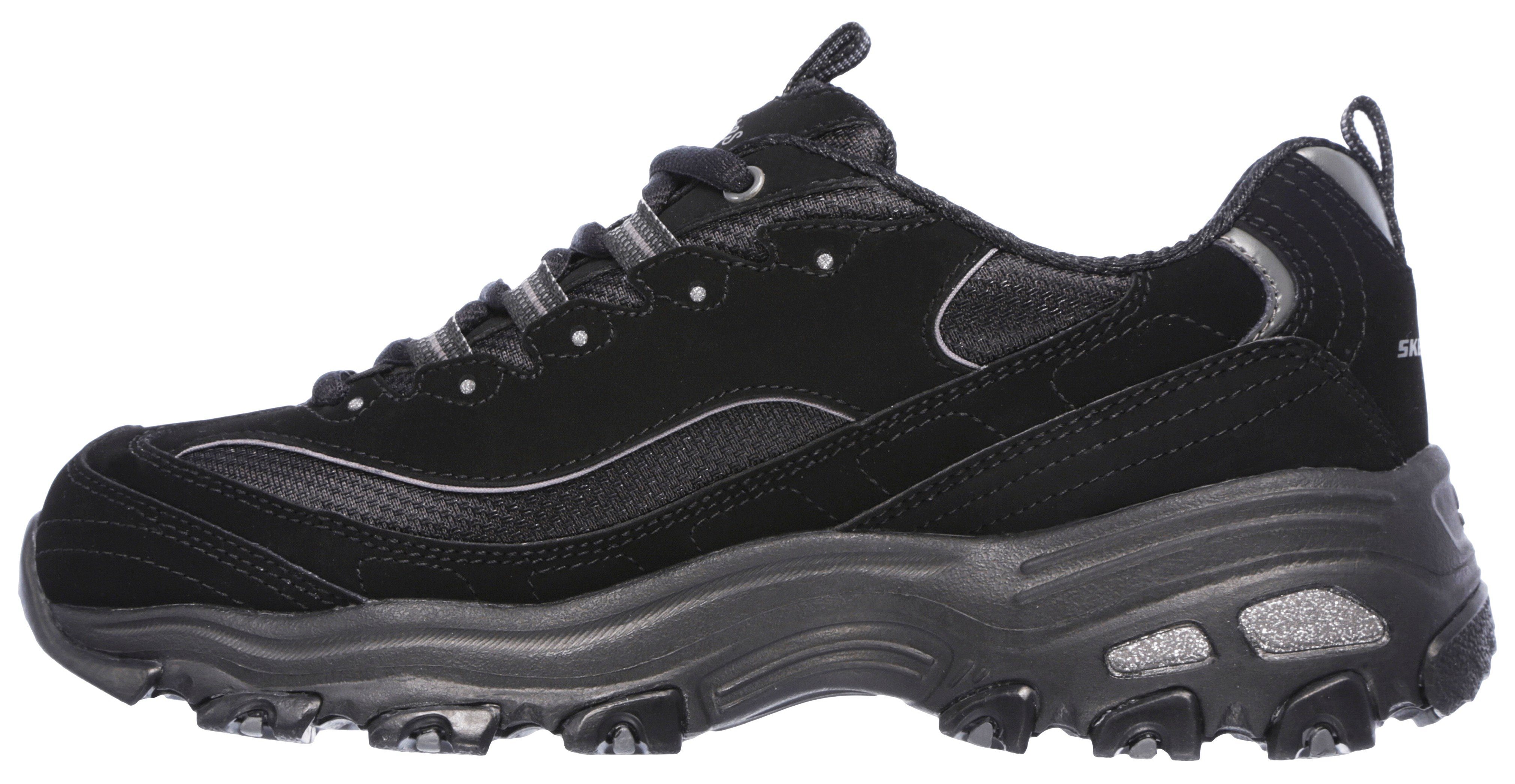 Skechers D´Lites - Biggest Fan Sneaker Freizeitschuh, Halbschuh, Schnürschuh im trendigen Chunky-Style – Bild 5 von 5