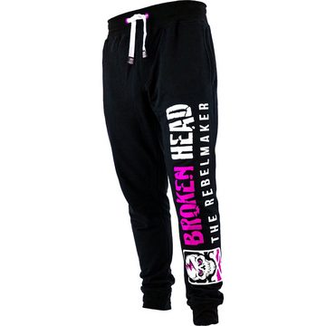 Broken Head Jogginghose Hose Pink Riot