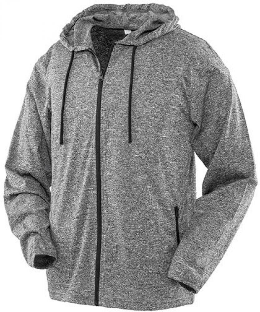 SPIRO Kapuzensweatjacke Herren Hooded Tee-Jacket - Atmungsaktiv