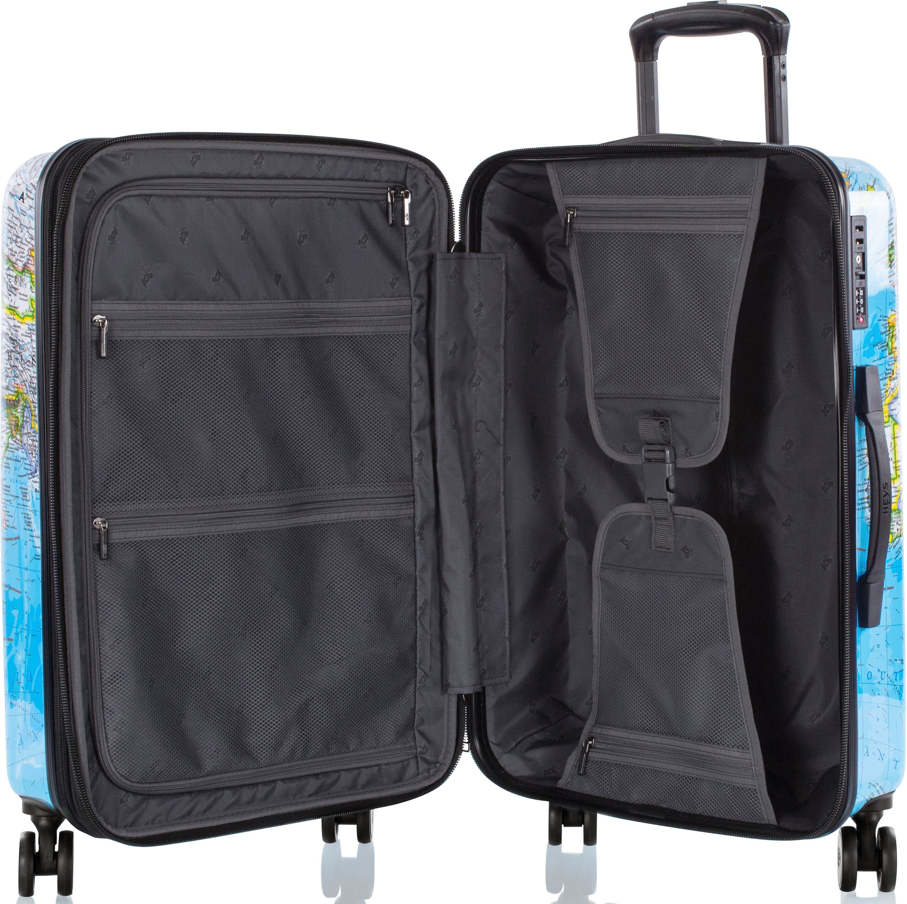 Heys Hartschalen-Trolley Journey 3G bunt, 66 cm, 4 Rollen, Heys Reisegepäck TSA Schloss Volumenerweiterung – Bild 4 von 5