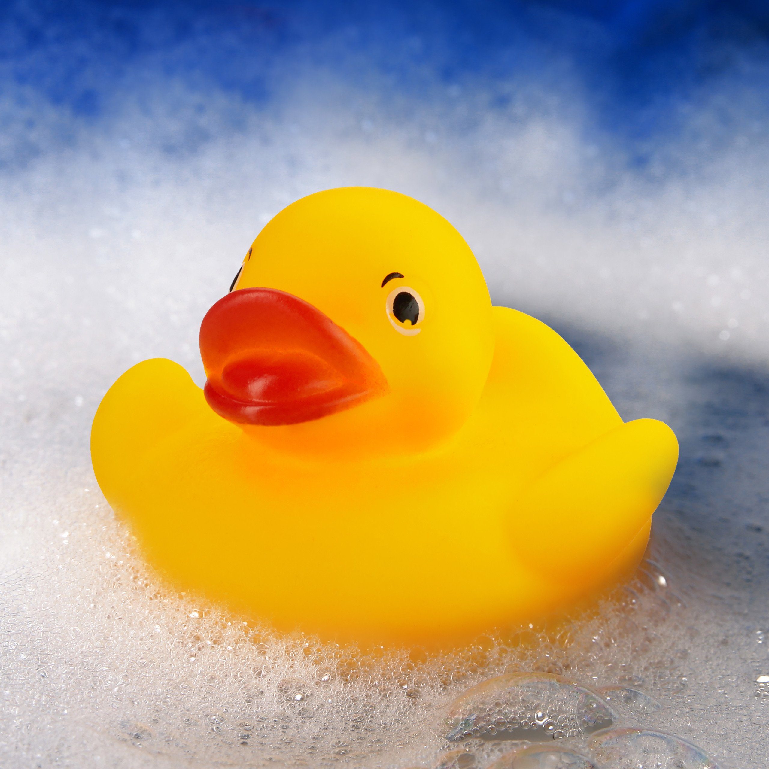 relaxdays Badespielzeug Badeente 5cm 12er Set (12-tlg) – Bild 5 von 5