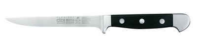 Güde Messer Solingen Schale Alpha, Messerstahl, Ausbeinmesser 13 cm flexibel - CVM-Messerstahl - Griffschalen
