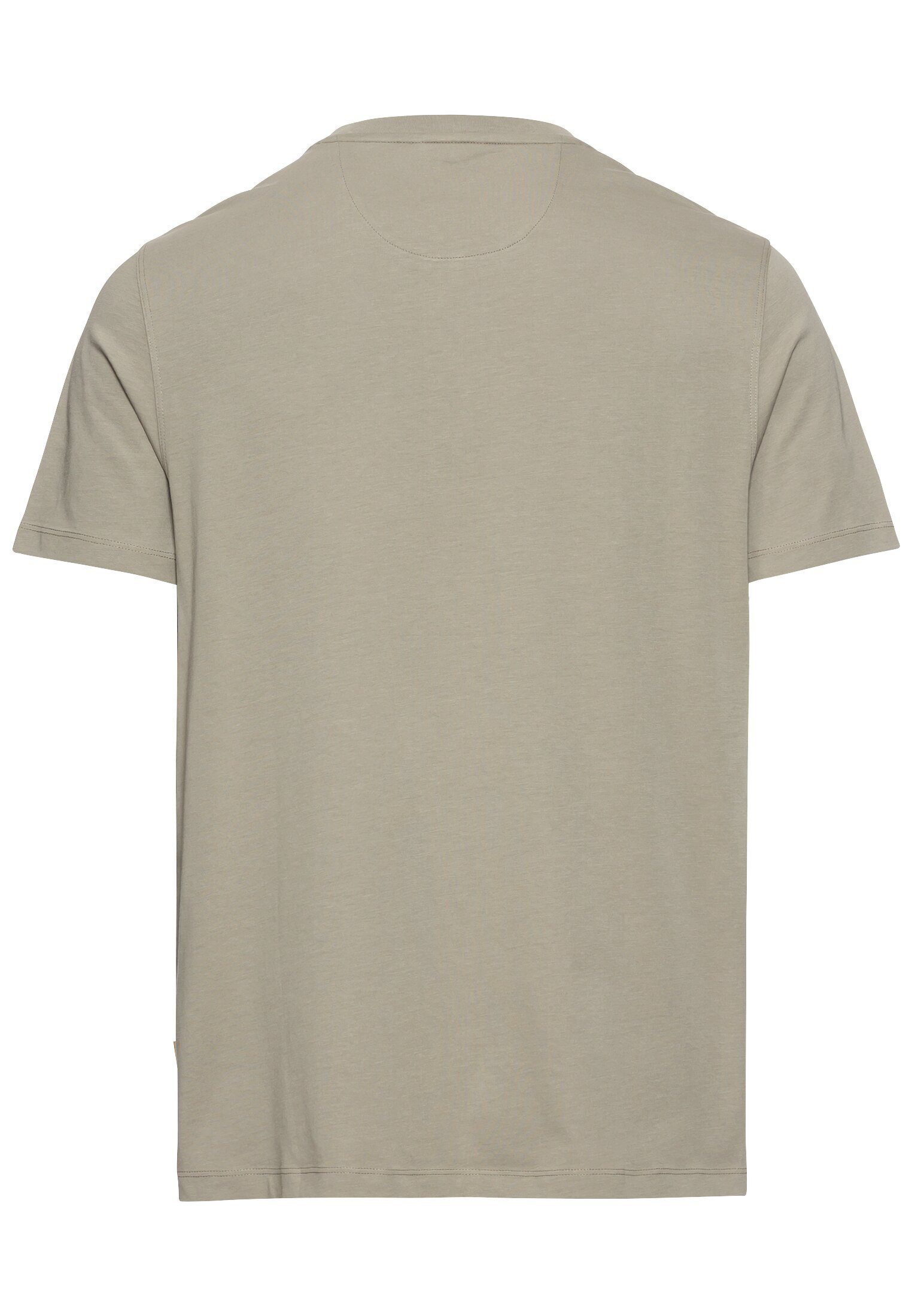 camel active Henleyshirt Kurzarm Henley aus Organic Cotton günstig online kaufen