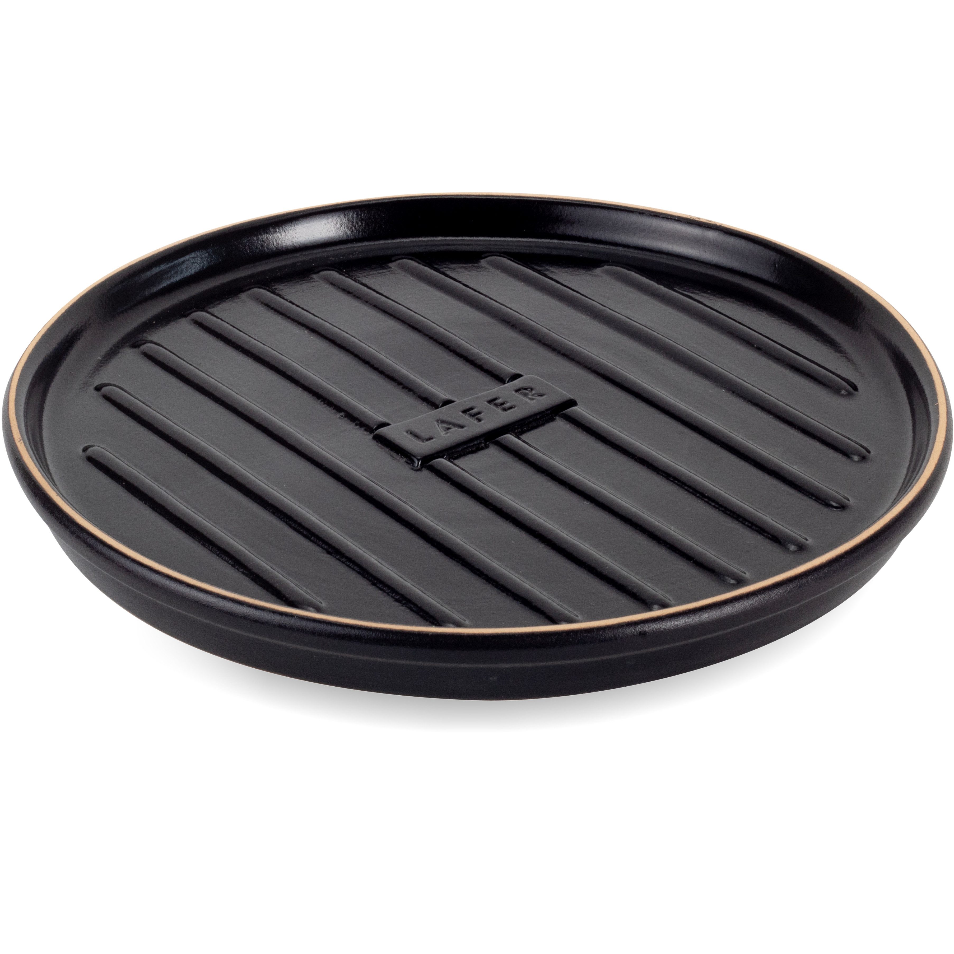 RÖMERTOPF Römertopf Römertopf Lafer BBQ-Plancha rd. Grillst. black (HAN: 203406) - Auslauf