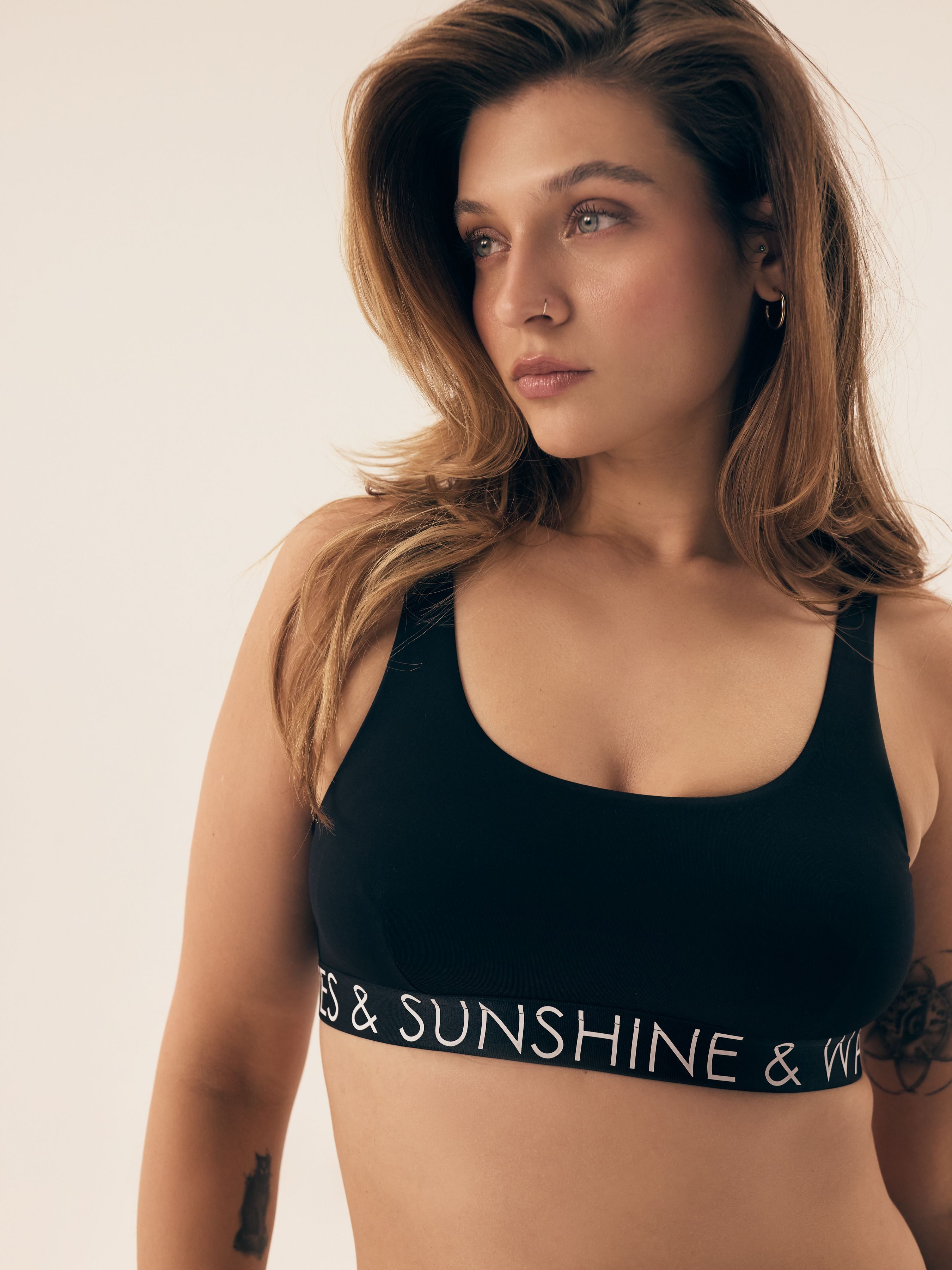 ESOTIQ Bustier-Bikini-Top Bikini Top Bustier Summervibes, herausnehmbare Cups