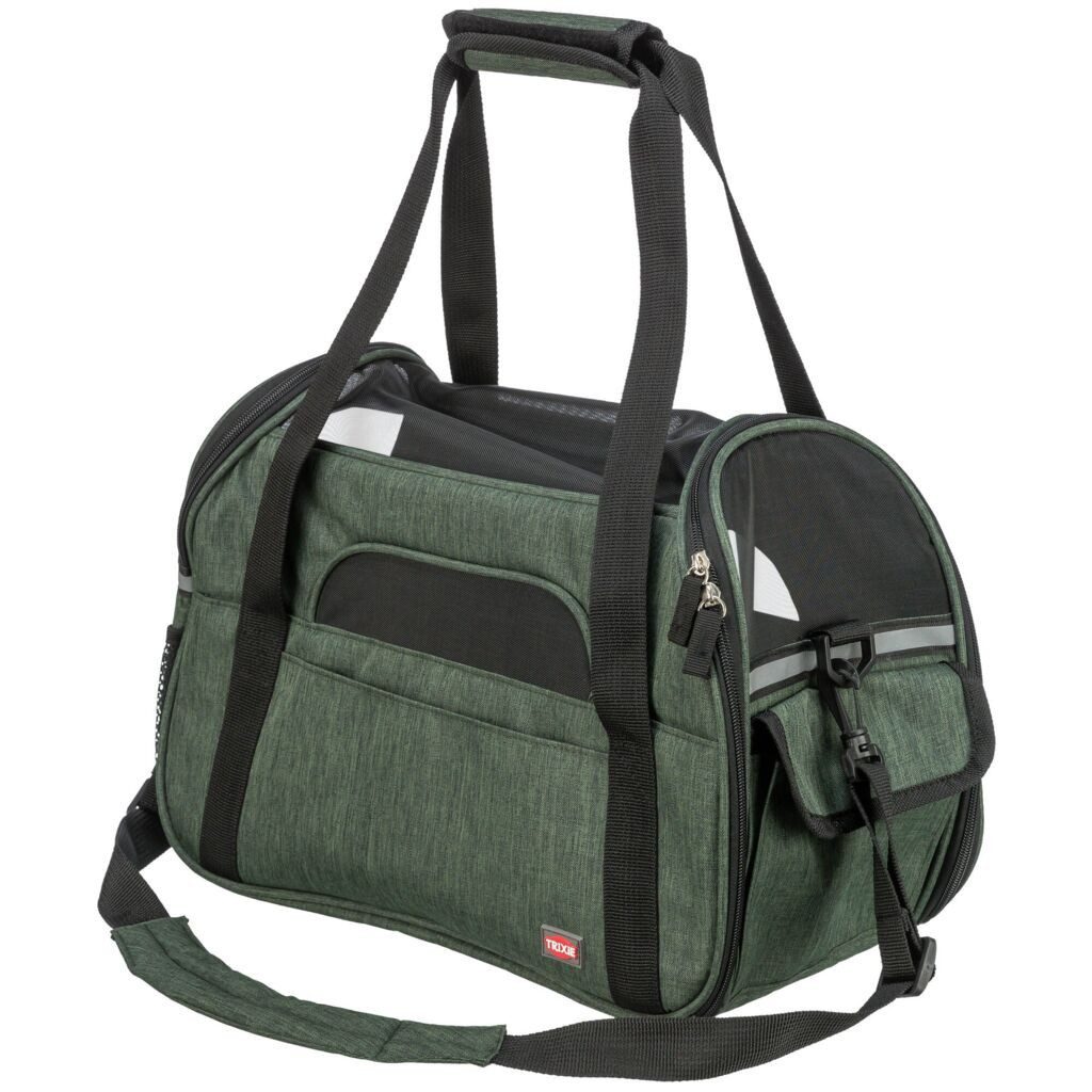TRIXIE Tiertransporttasche Tasche Madison - olivgrün - 19 × 28 × 42 cm