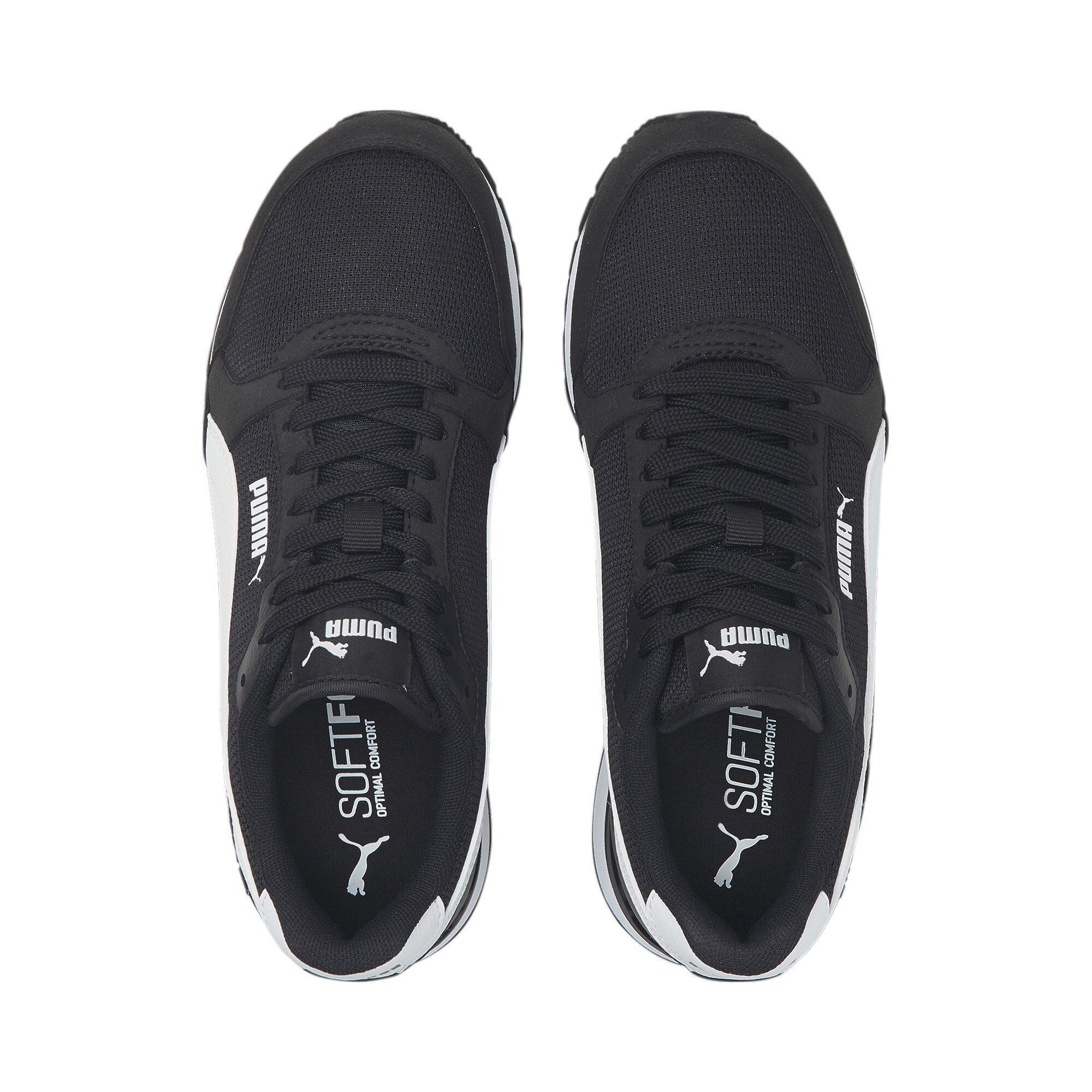 PUMA ST v3 Mesh V White Jugendliche Sneaker Runner Sneakers Black