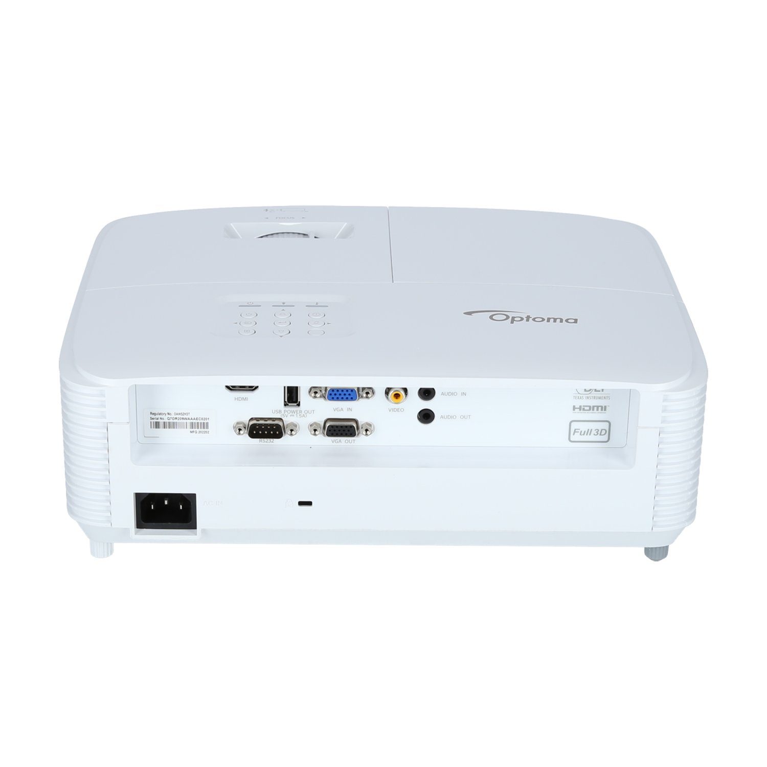 Optoma H117ST 3D-Beamer (3800 lm, 30000:1, 1280 x 800 px)