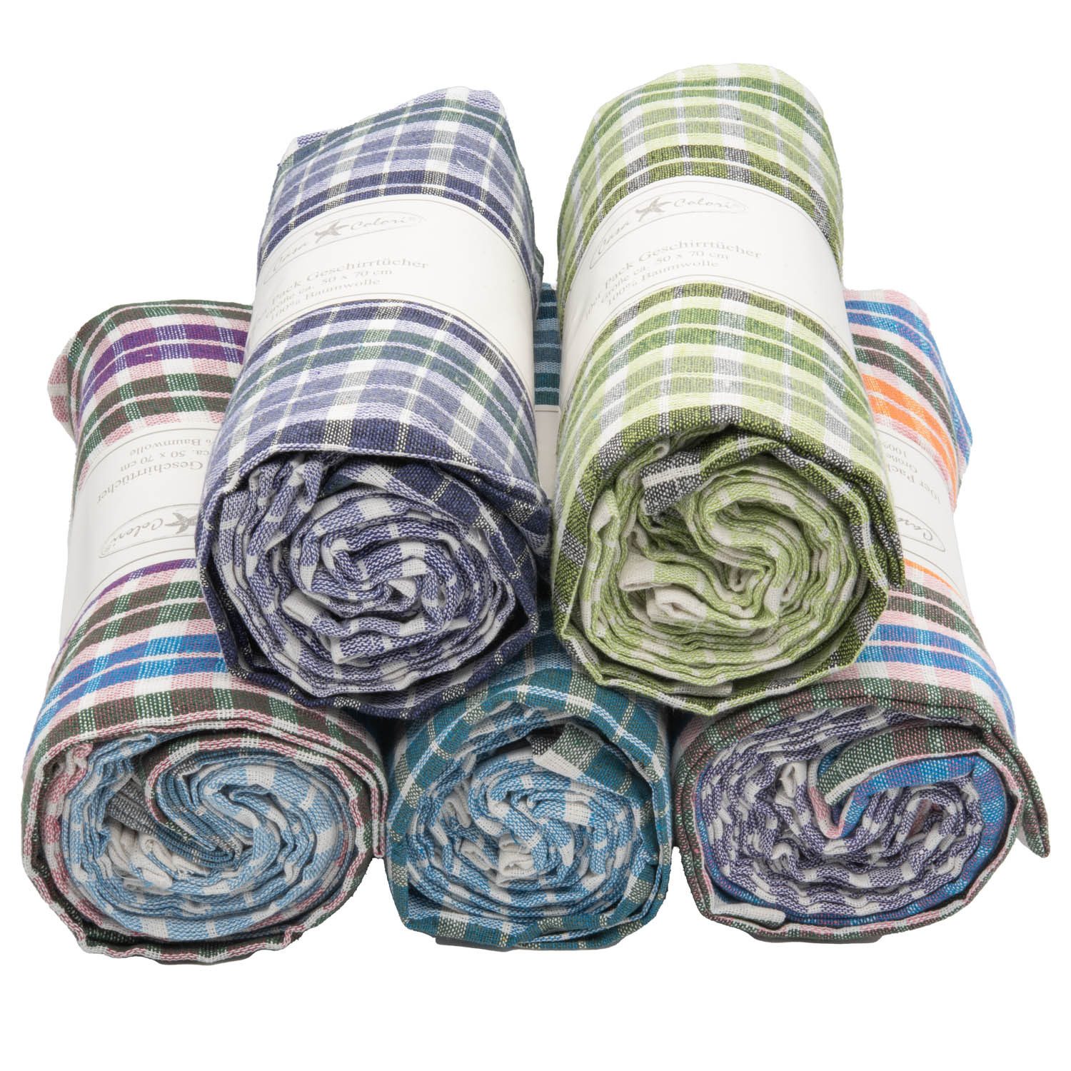 Osma Geschirrtuch 1-10 Geschirrtuch Küchentuch Geschirrhandtücher, (5-tlg), günstig online kaufen