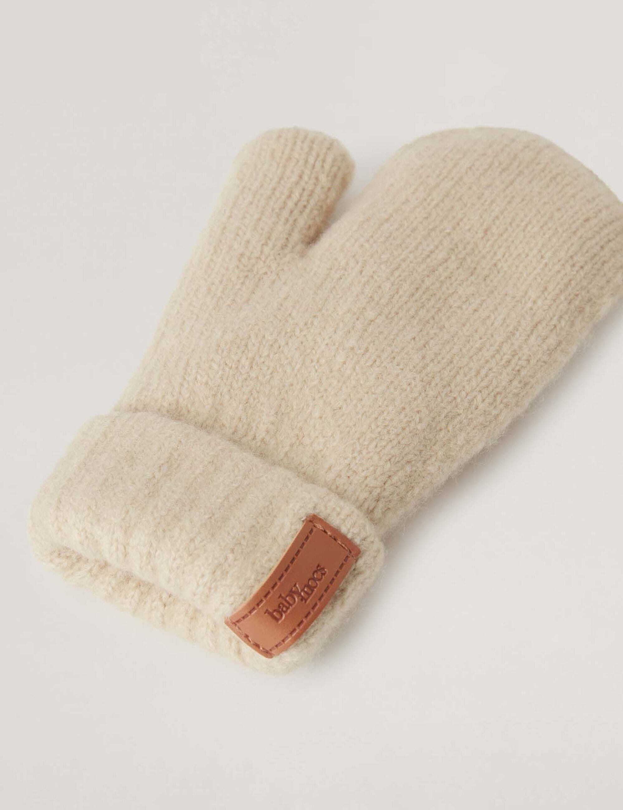 BabyMocs Fäustlinge beige Handschuhe