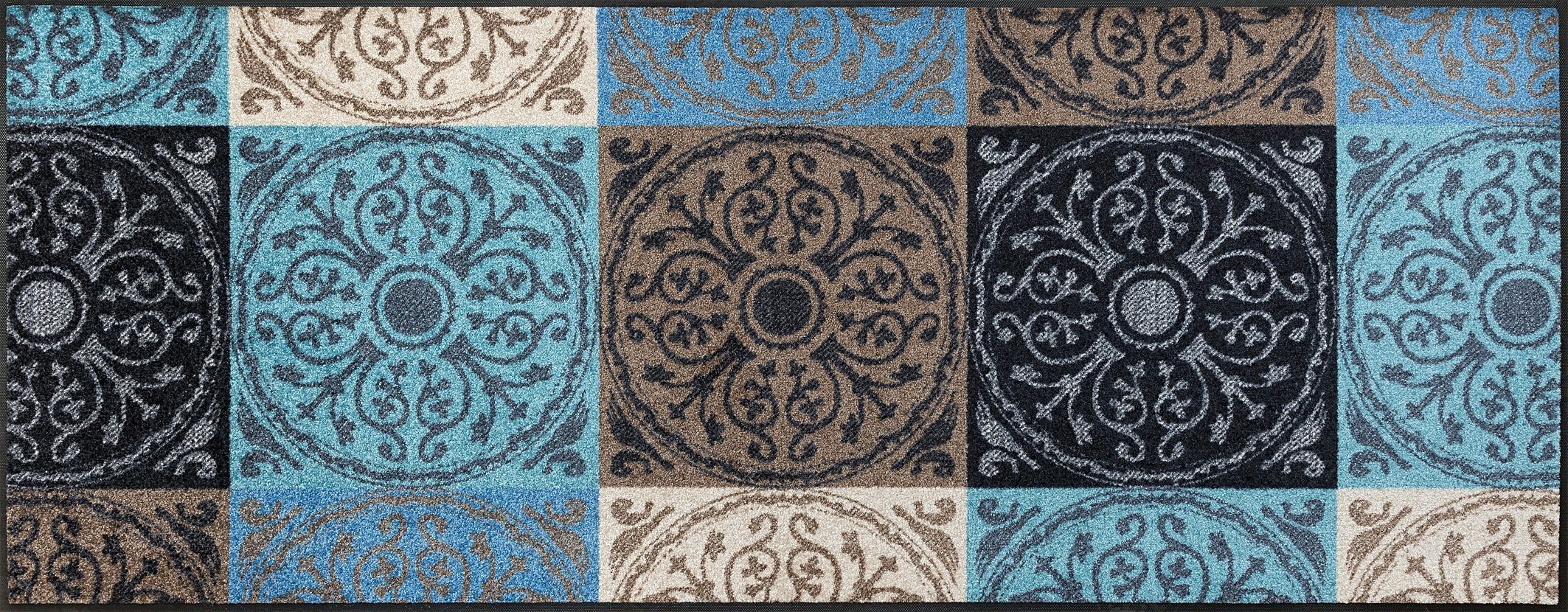 wash+dry by Kleen-Tex Läufer Da Capo, rechteckig, Höhe: 7 mm, Schmutzfangläufer, rutschhemmend, In- und Outdoor geeignet, waschbar