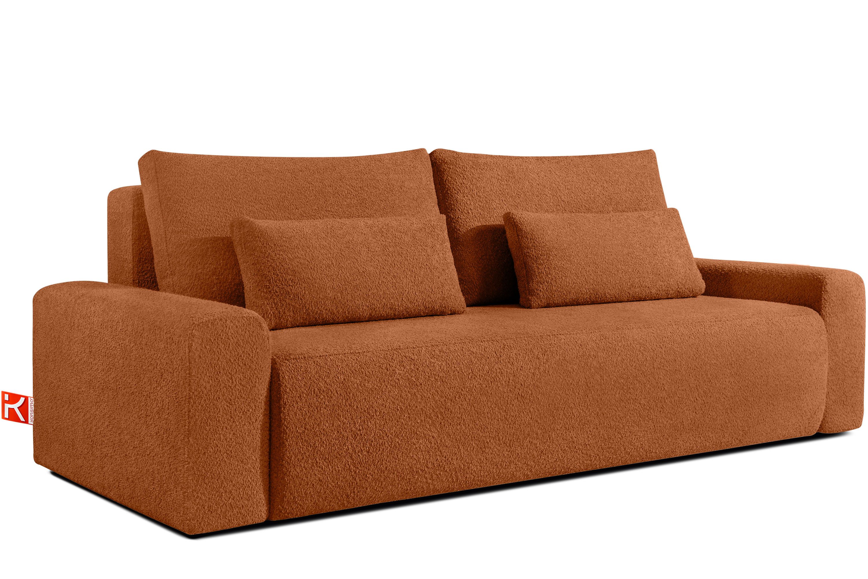 KONSIMO® 3-Sitzer MOLLIS Schlafsofa, Einzelsofa, mit günstig online kaufen
