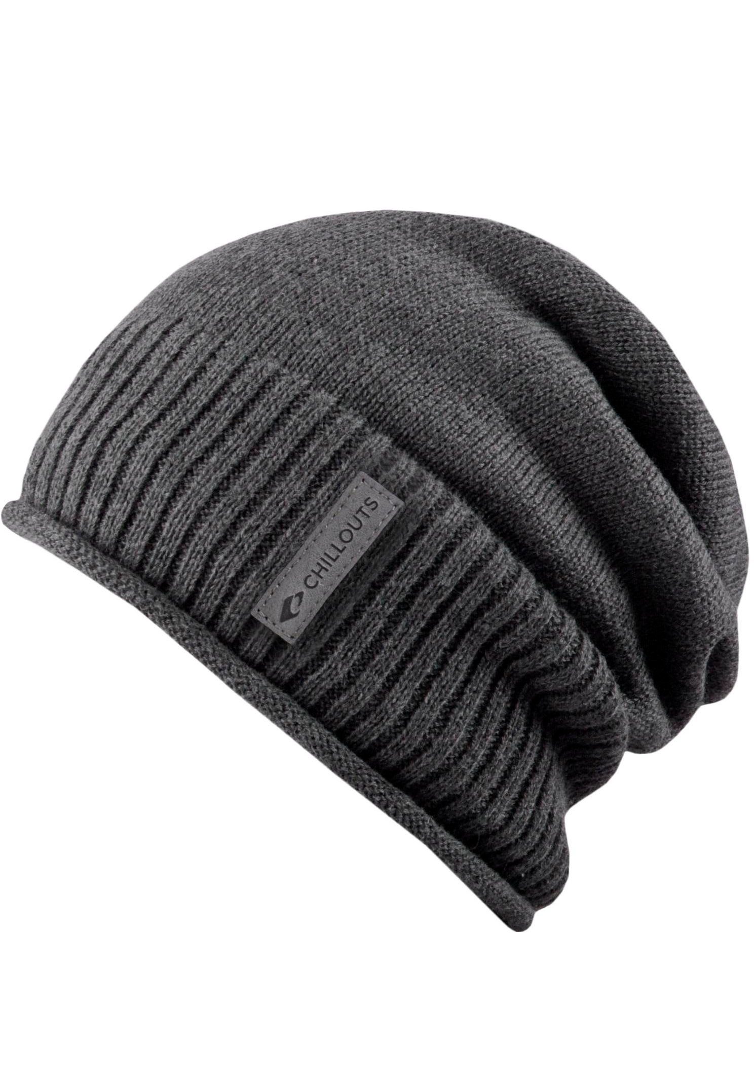 chillouts Beanie Etienne Hat Strickbeanie mit Rollkante