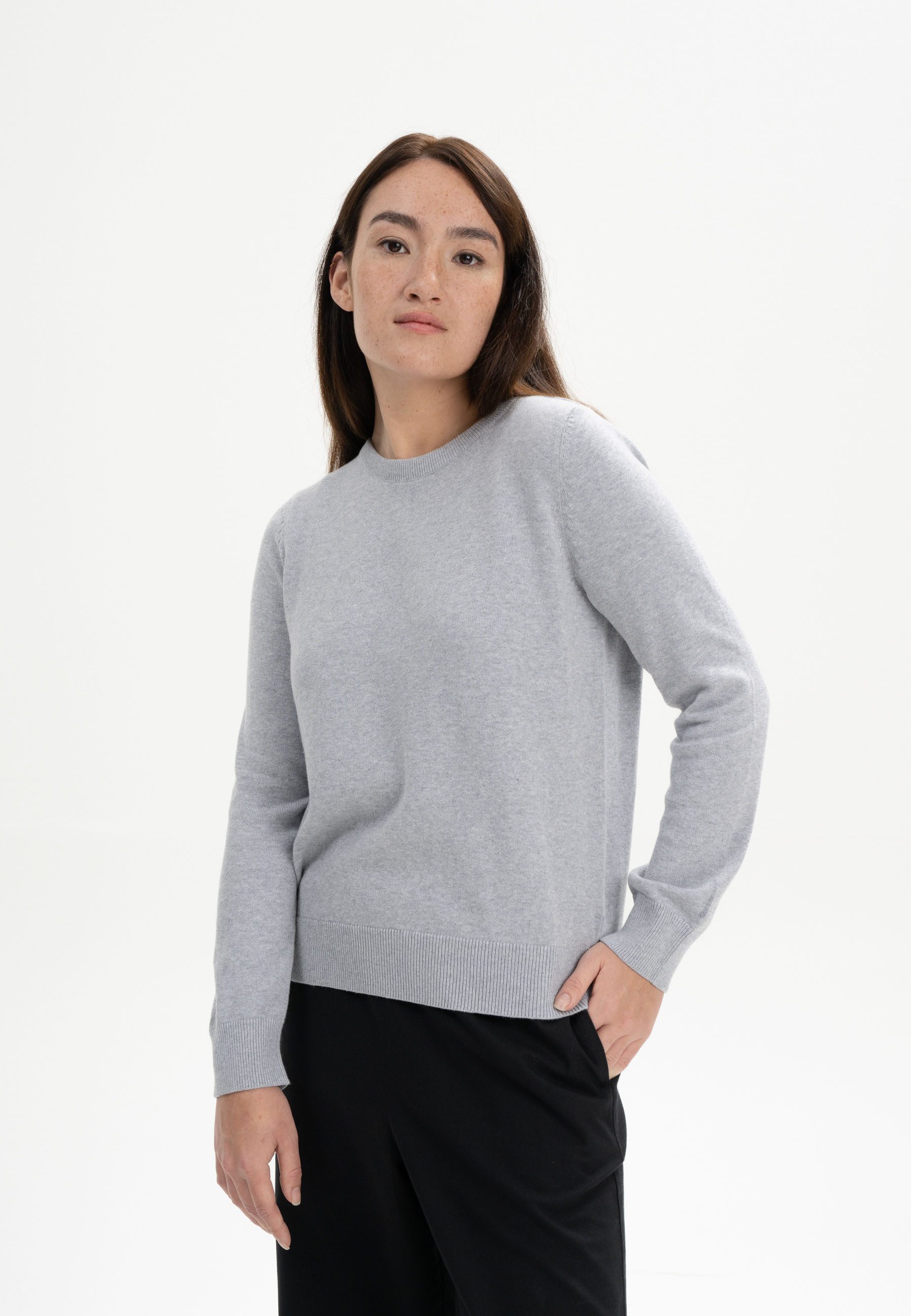Strickpullover Feinstrick Pullover Style DHANA