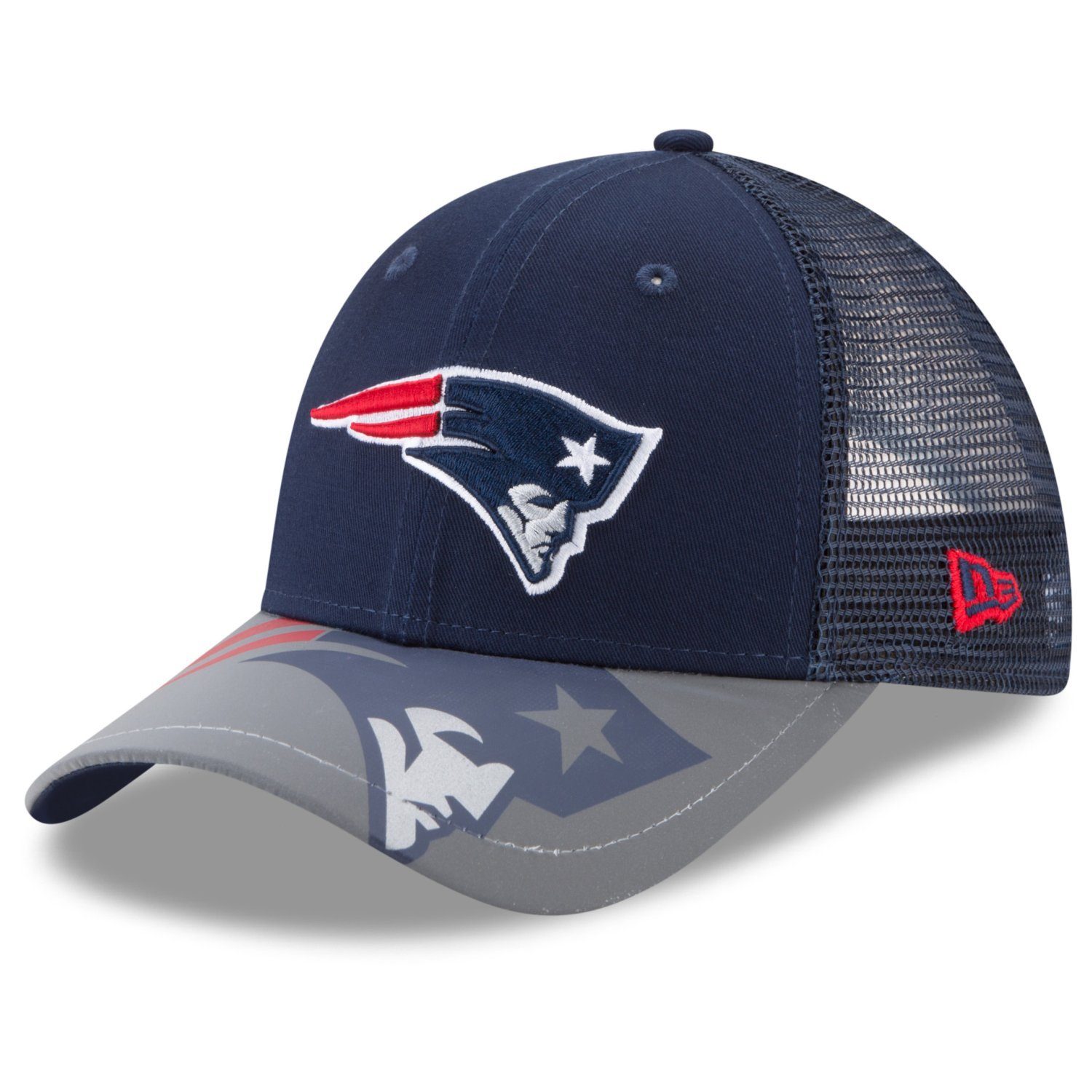 New Era Trucker Cap Trucker 9Forty REFLECT VISOR NFL Teams New England Patriots