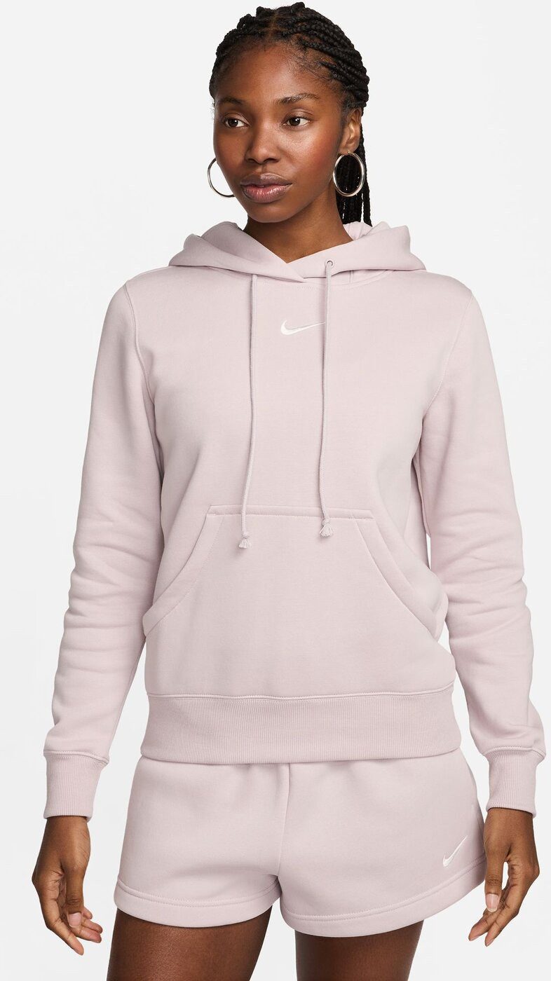 Nike Kapuzensweatshirt W NSW PHNX FLC STD PO HOODIE PLATINUM VIOLET/SAIL