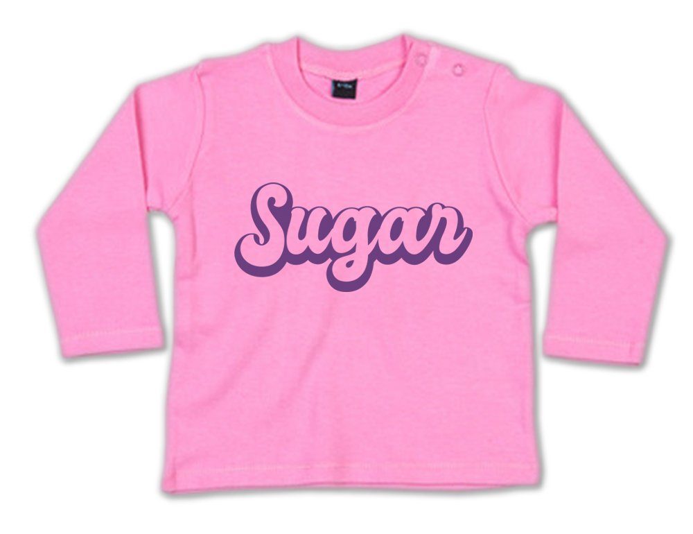 Ggraphics Longsleeve Sugar Baby Sweater / Longsleeve T mit Spruch für