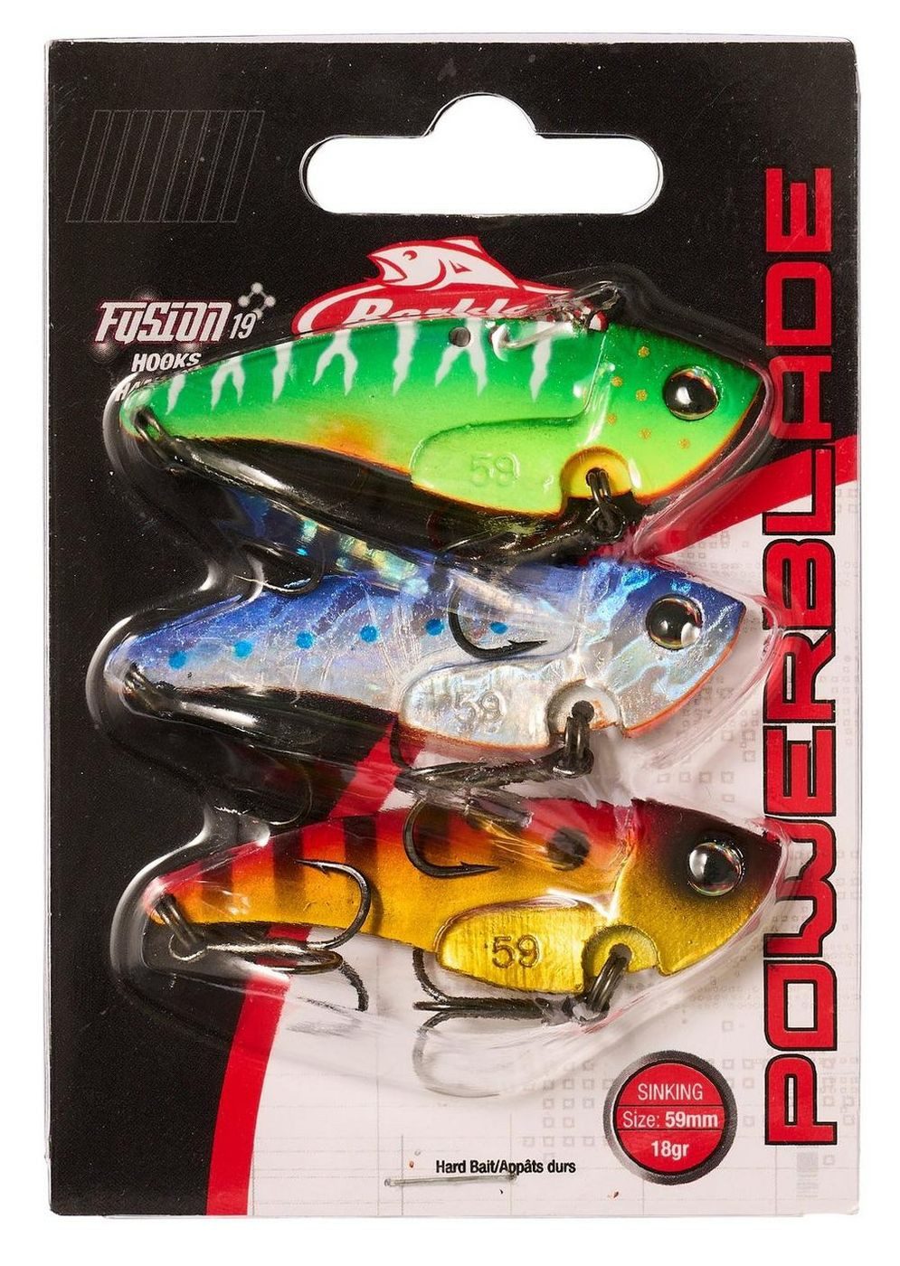 Berkley Kunstköder Berkley Power Blade 3-Pack 18g