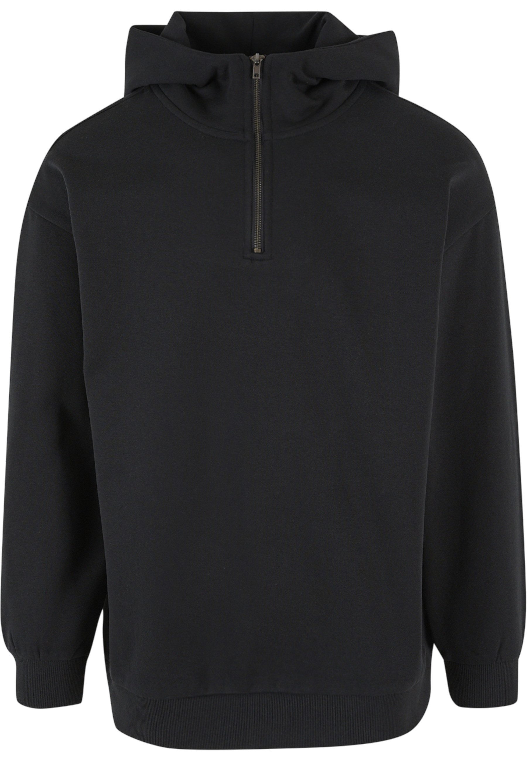 Sweater Urban Classics Herren Zipped High Neck Hoody