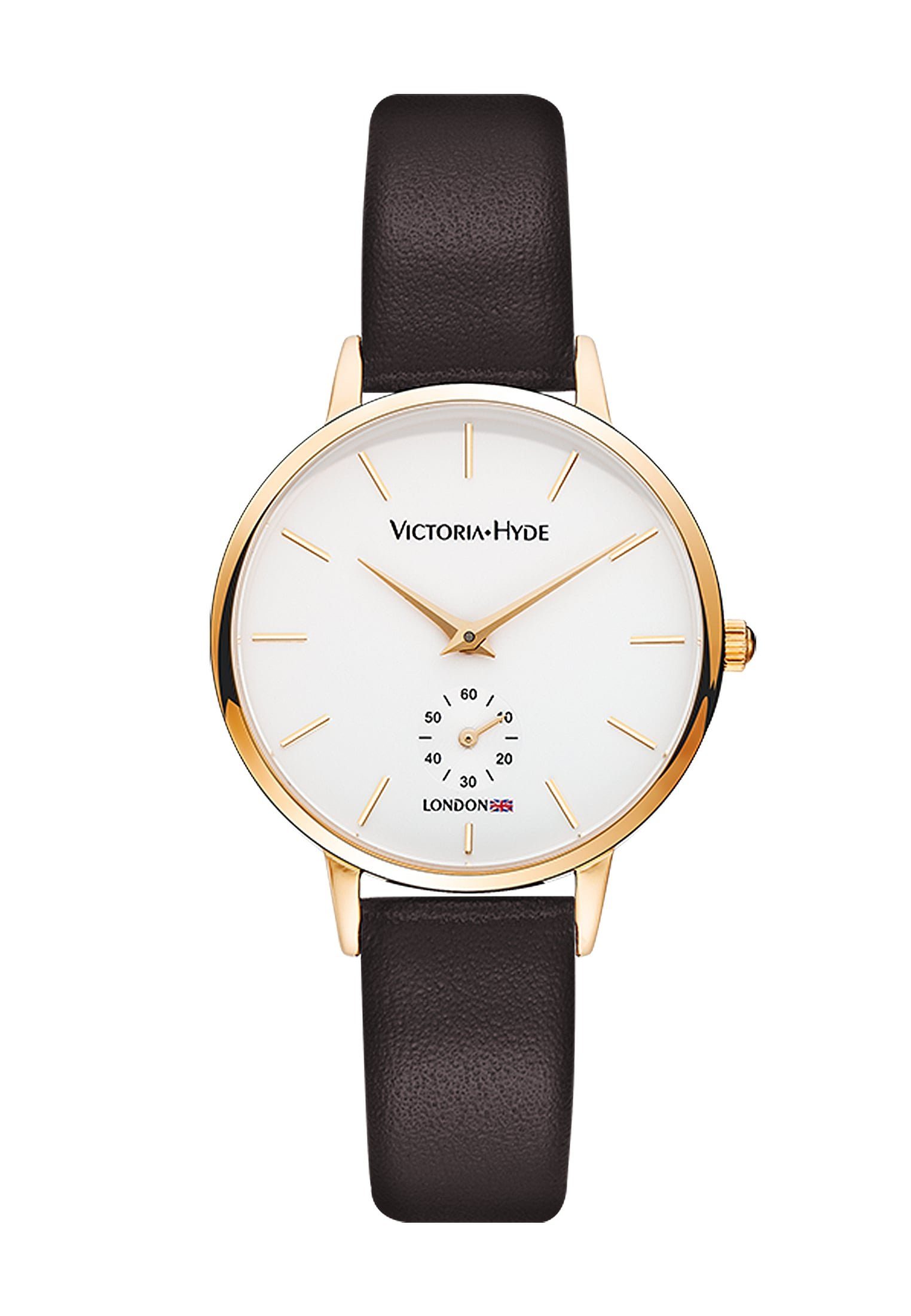 Victoria Hyde Quarzuhr Clear Dial