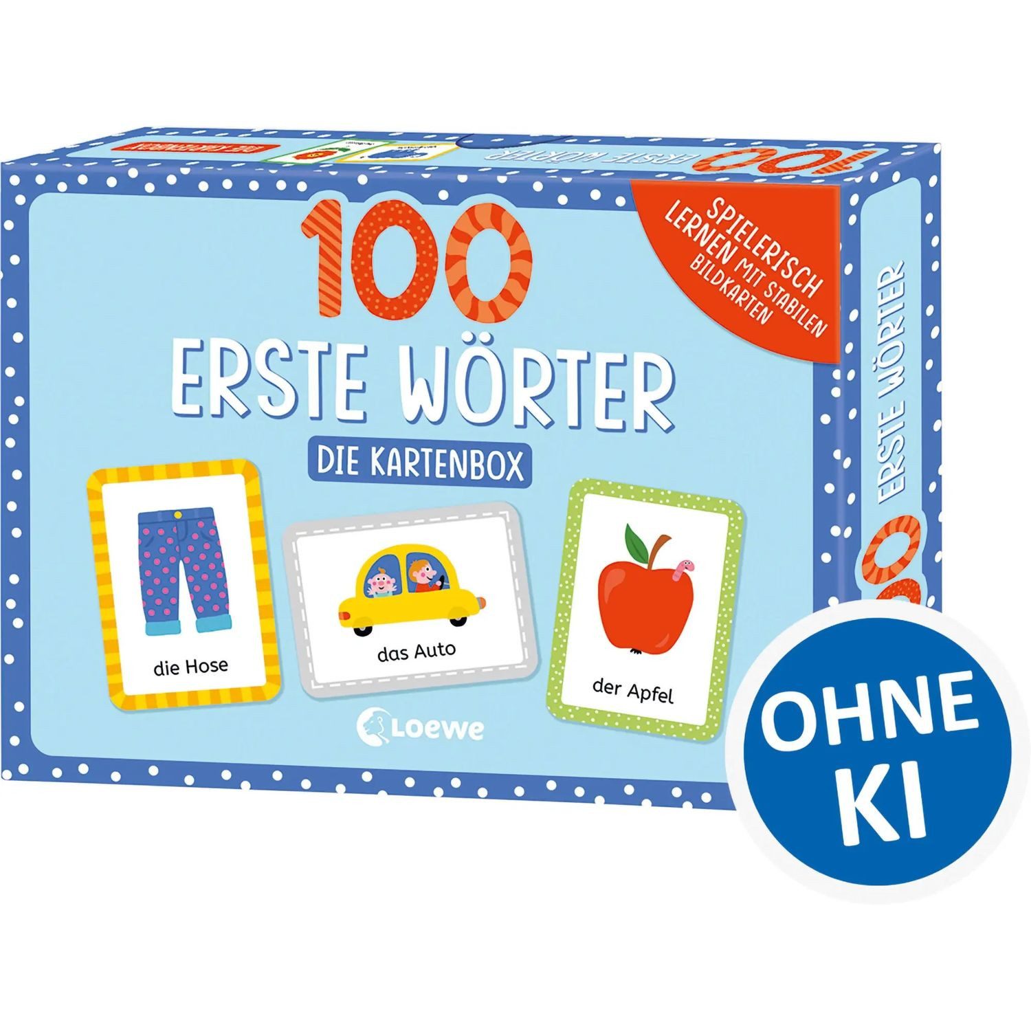 Loewe Spiel 100 erste Wörter - Die Kartenbox