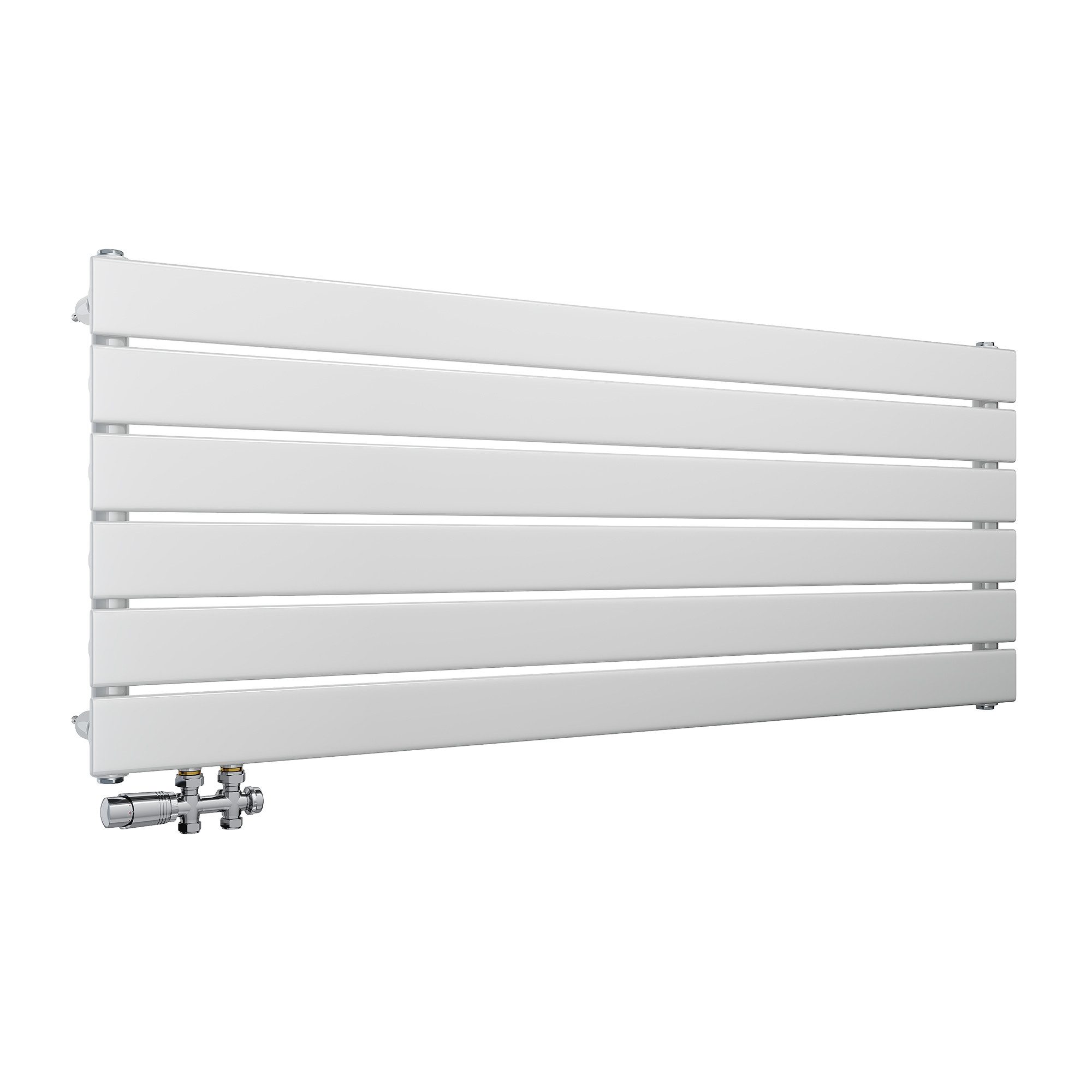 SONNI Heizkörper Heizkörper Wasserbeheizte Heizkörper,Breite 1200mm,Schwarz günstig online kaufen