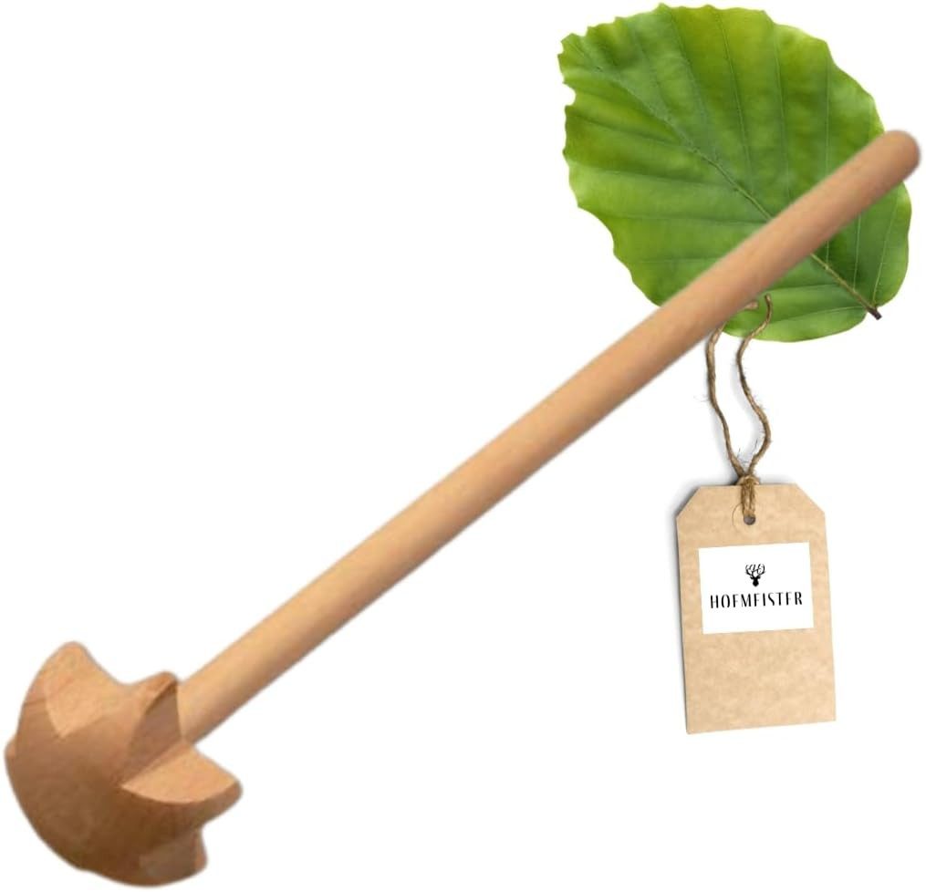 Hofmeister Rührbesen Quirl aus Buchenholz 30 cm