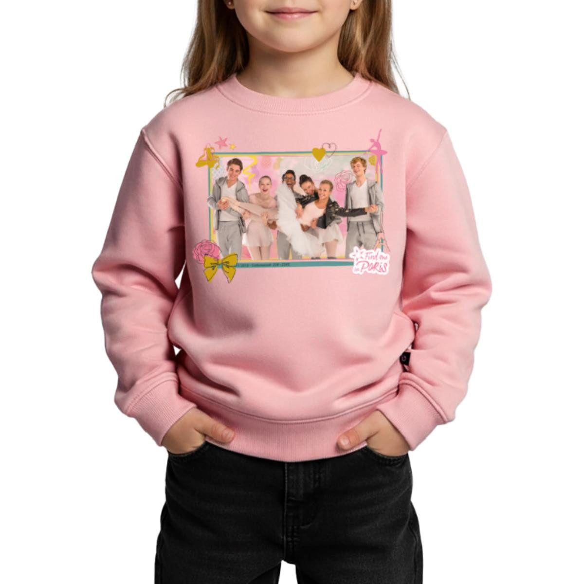 Sweatshirt Find me in Paris Charaktere Kinder Premium Pullover