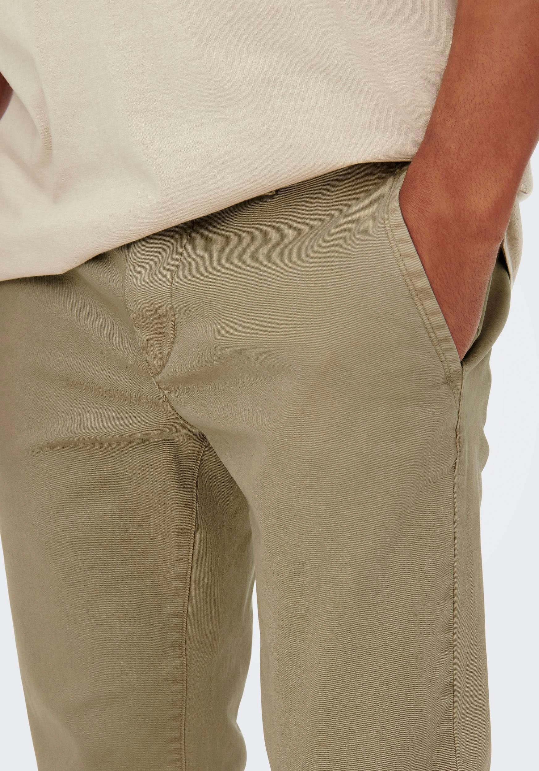 SONS & im Chinchilla Chinohose 4-Pocket-Style ONLY