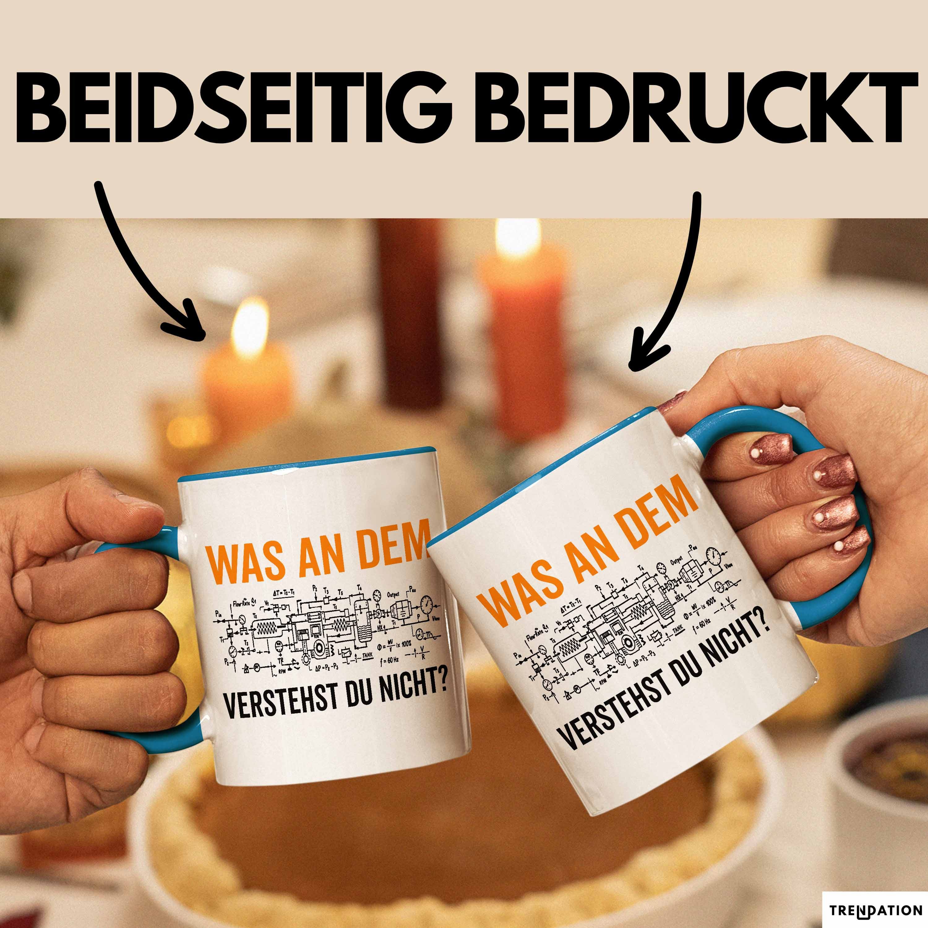 Trendation Tasse Maschinenbauingenieur Ingenieurwesen Tasse Geschenk Lustige Geschenkid, Keramik