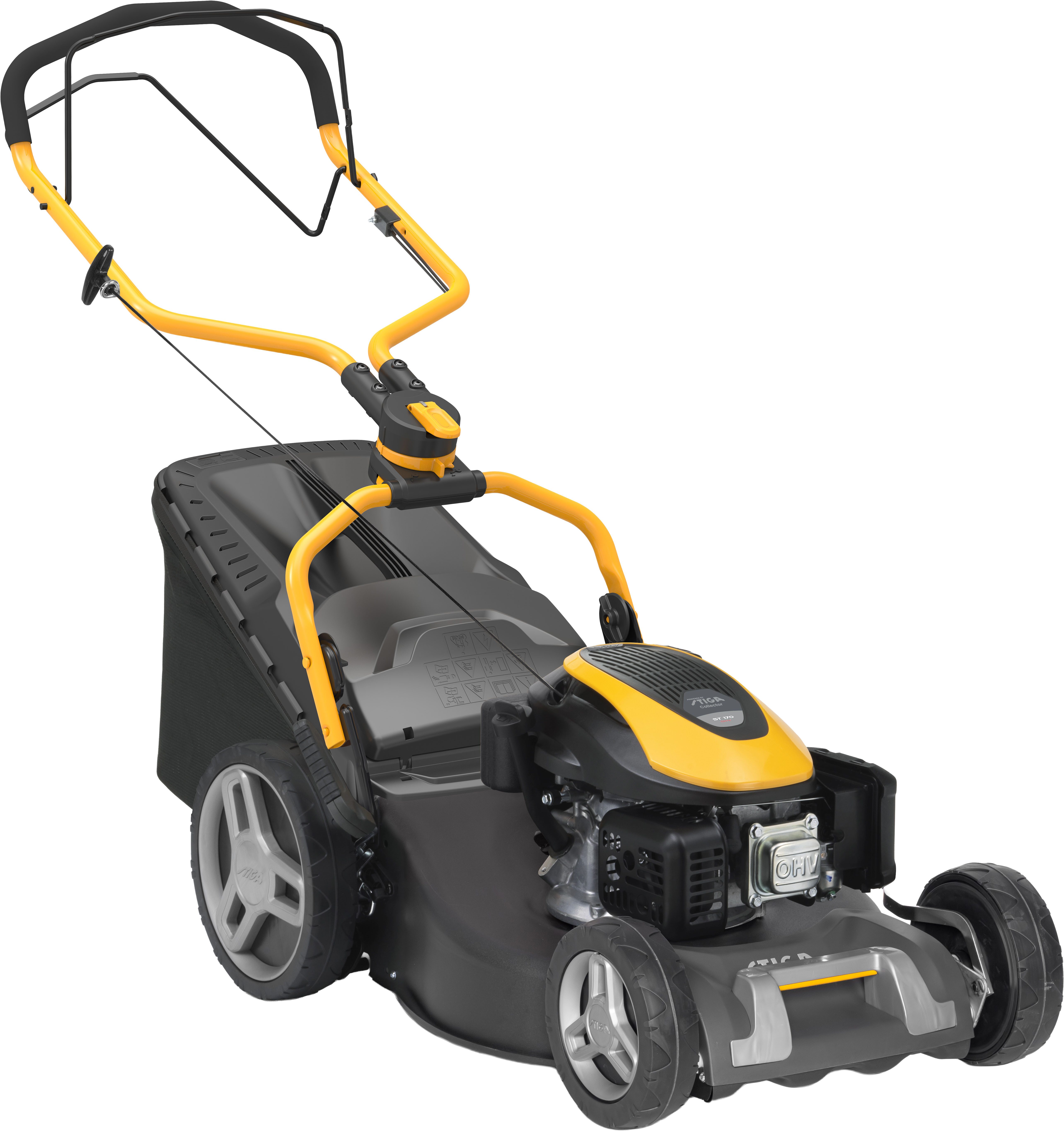 STIGA GARDEN Benzinrasenmäher Combi 553 S, 51 cm Schnittbreite, Mulchfunktion, Fulcrum-Holm, Radantrieb