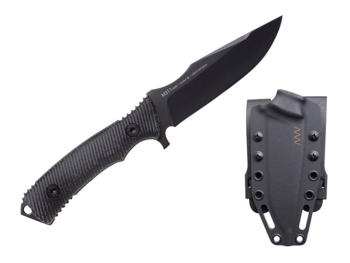 ACTA NON VERBA KNIVEs Taschenmesser Acta Non Verba M311 COMP DLC Schwarz, ANVM311-064