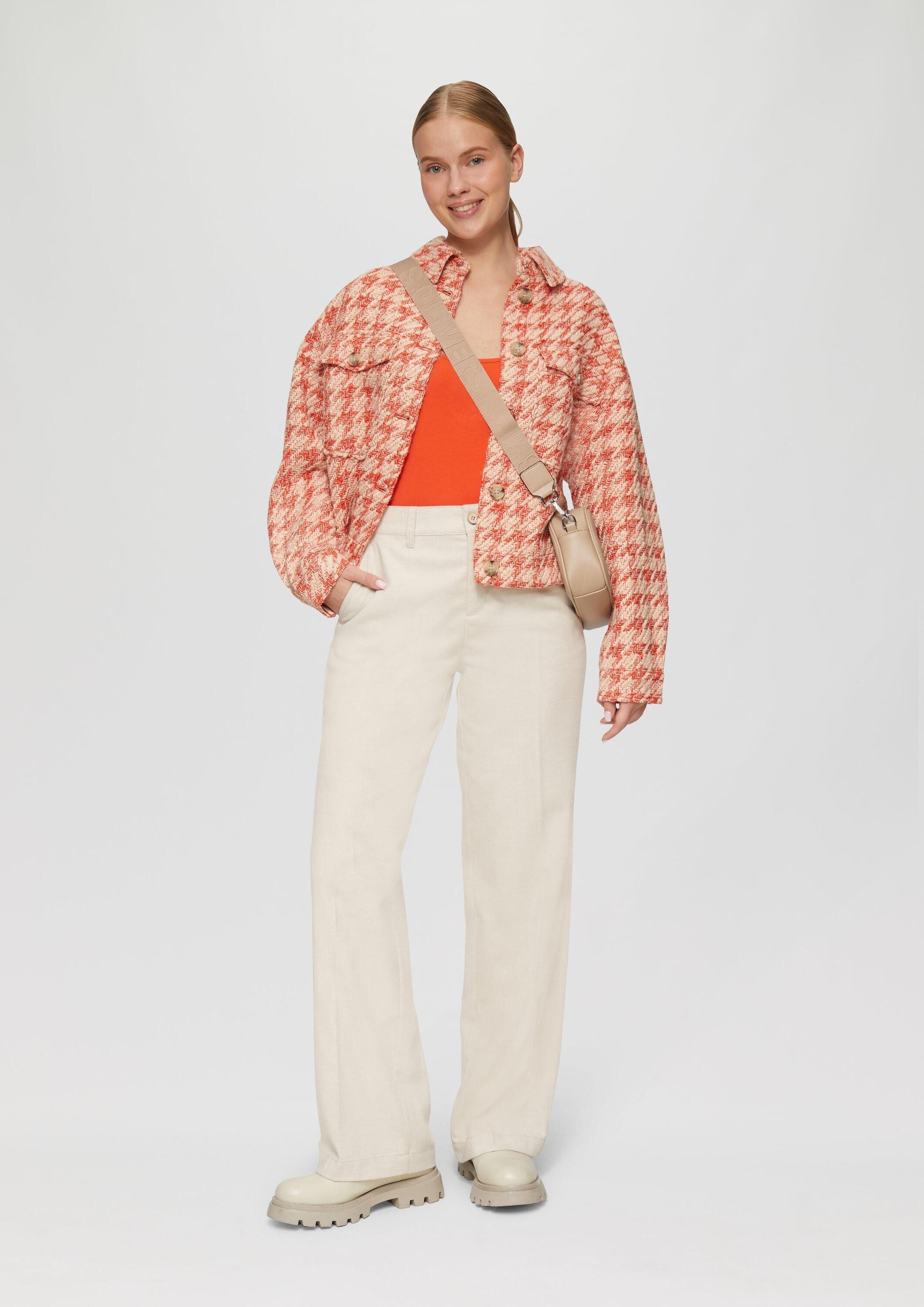 s.Oliver Muscleshirt T-Shirt Spaghettiträger-Top aus Baumwollstretch im Slim Fit