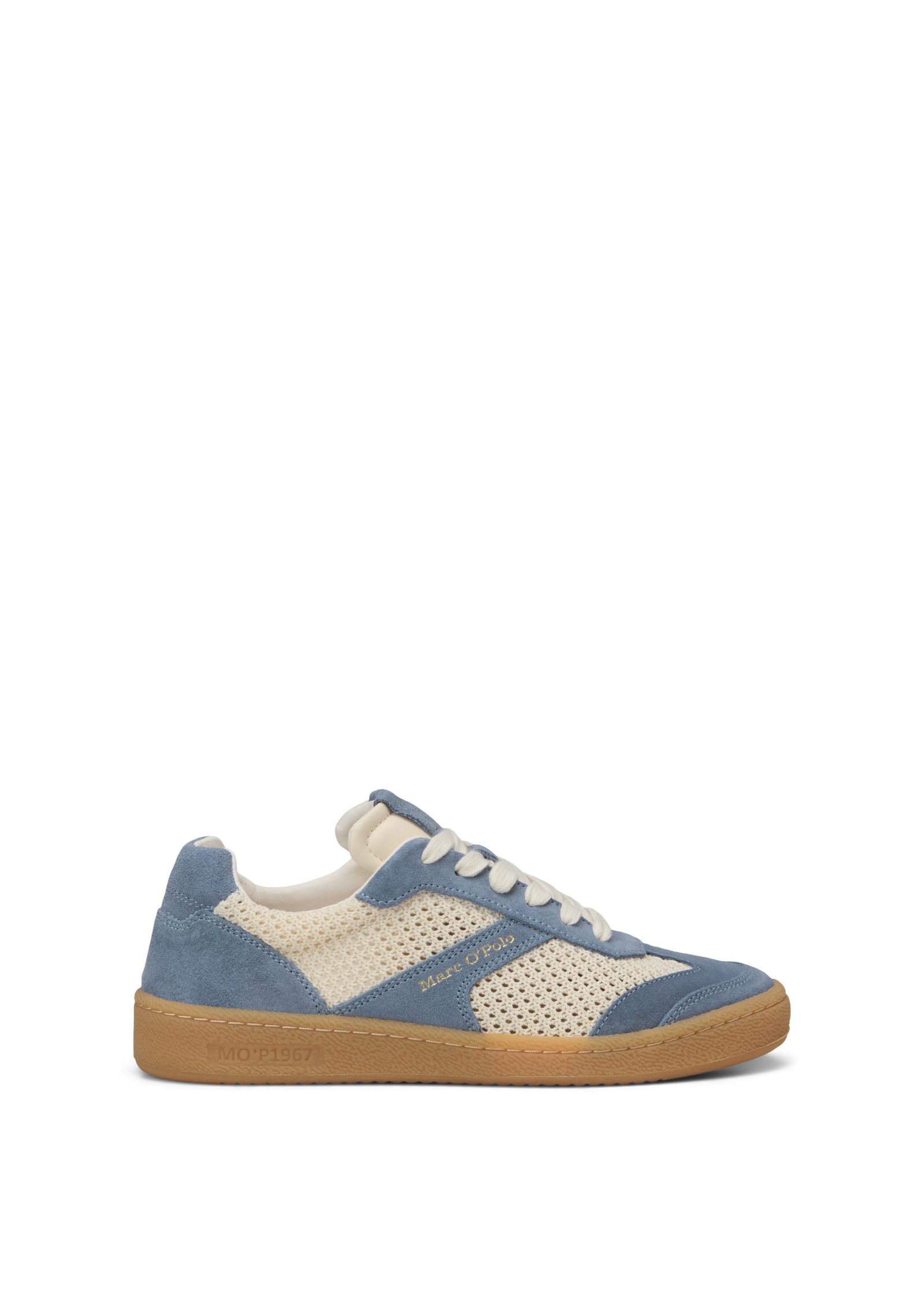 Marc O'Polo Court Sneaker Basket Sneaker, Halbschuh, Schnürschuh mit Memory Foam – Bild 4 von 5