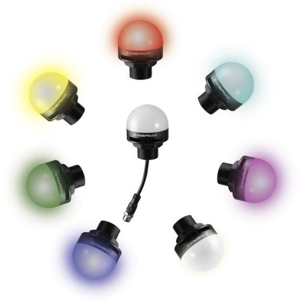 Sensor MC Werma Signalgeber Signaltechnik LED Optisch-akustischer Werma Signaltechnik RGB Ro, RGB) RGB, (MC