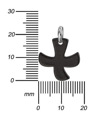 JEVELION Kreuzkette Taizé-Kreuz Kreuzanhänger 925 Silber - Made in Germany (Silberkreuz, für Damen und Herren), Mit Silberkette 925 - Länge wählbar 36 - 70 cm oder ohne Kette.