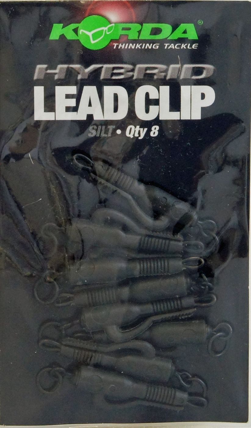 Karpfenblei Korda Hybrid Lead Clips - 8 Bleiclips