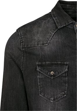 Brandit Langarmhemd Brandit Herren Riley Denim Shirt (1-tlg)