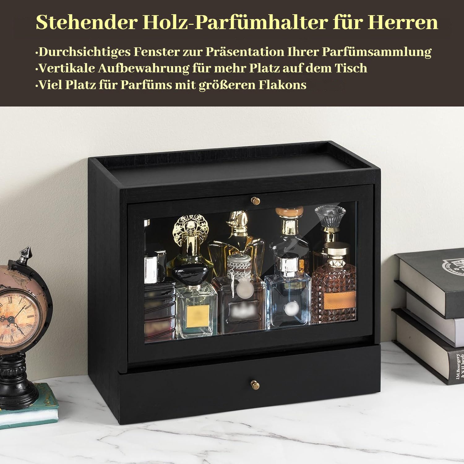 BlingBin Make-Up Organizer Parfümständer Parfüm-Organizer aus Massivholz fü günstig online kaufen