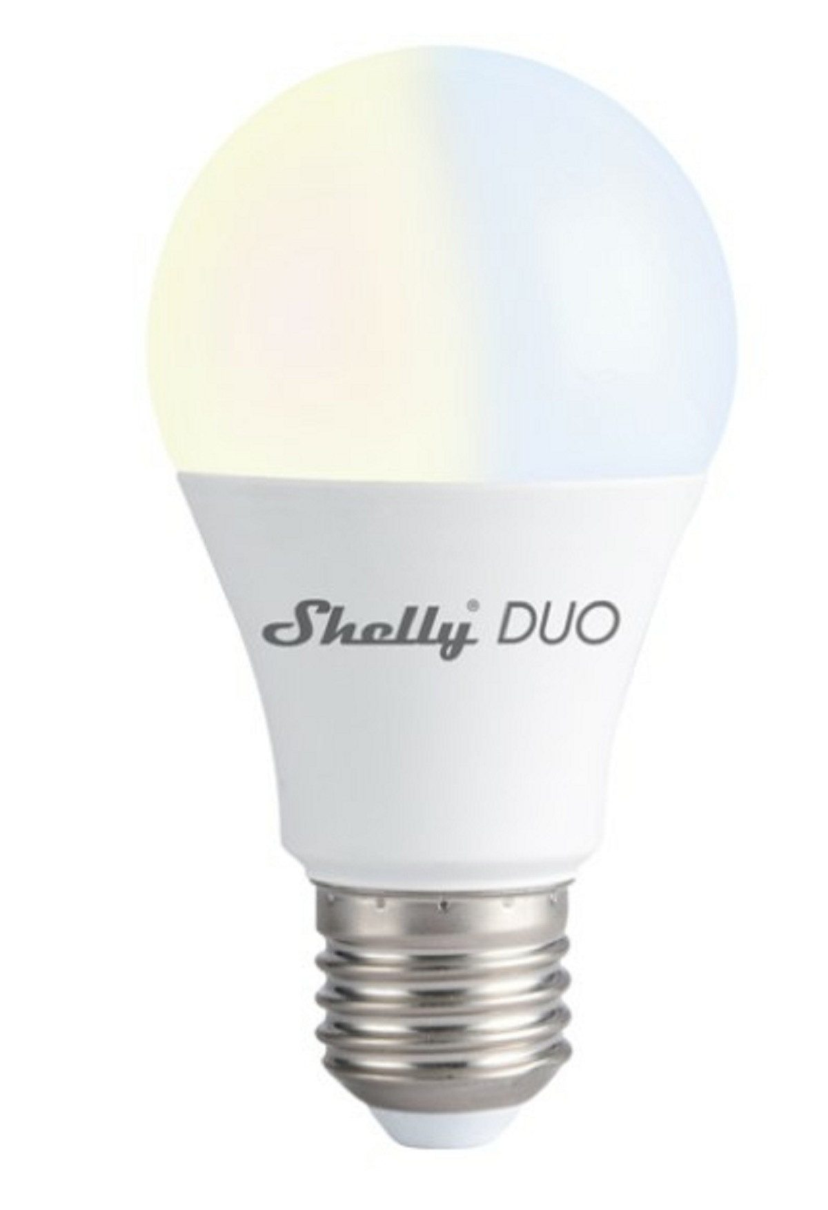 Shelly Shelly Plug & Play Beleuchtung "Duo E27" WLAN LED Lampe Smarte Lampe, WLAN LED Plug & Play