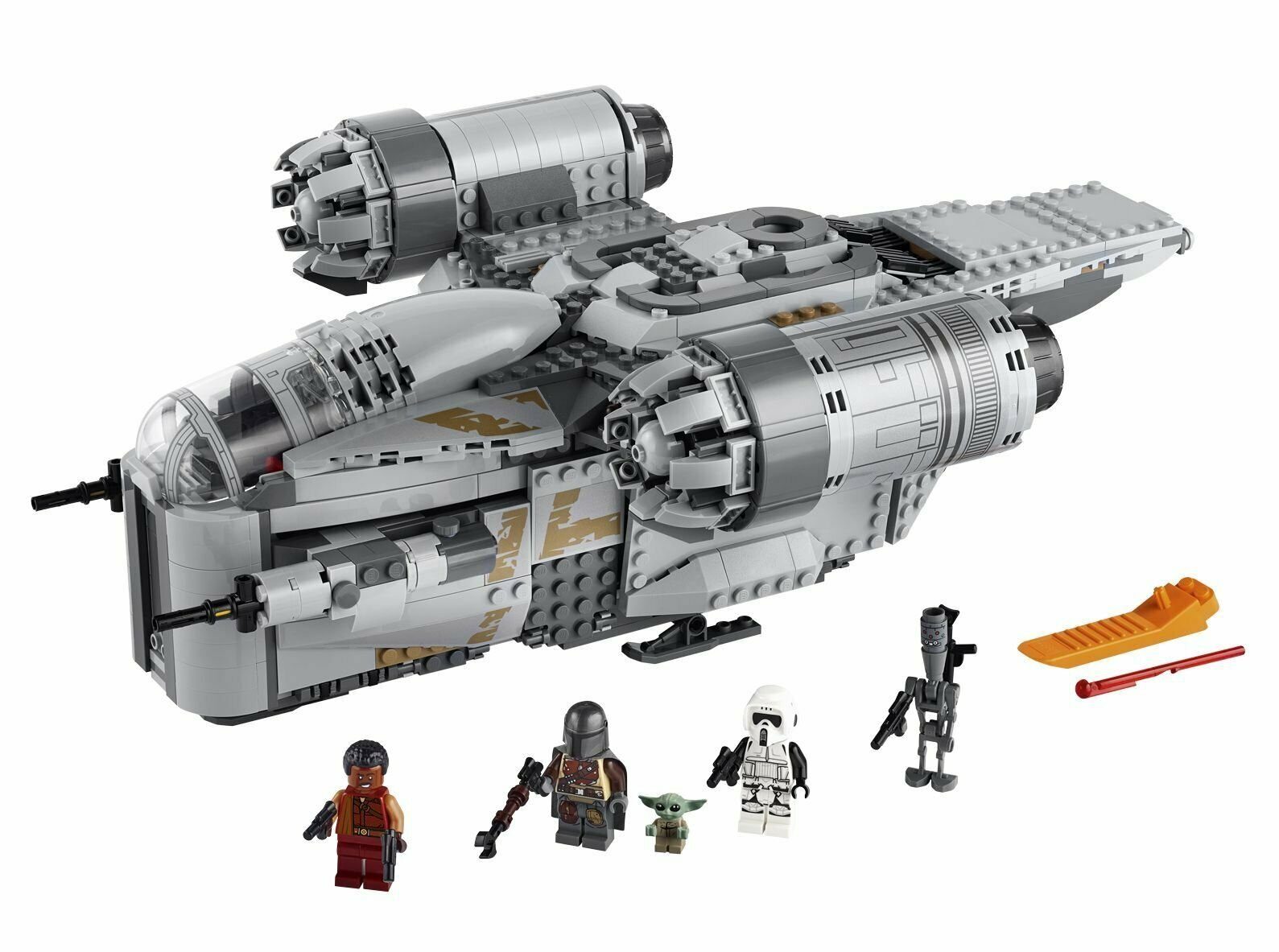 LEGO® STAR WARS™ 75292 The Mandalorian™ Transporter des Kopfgeldjägers Spielbausteine, (1032 St)